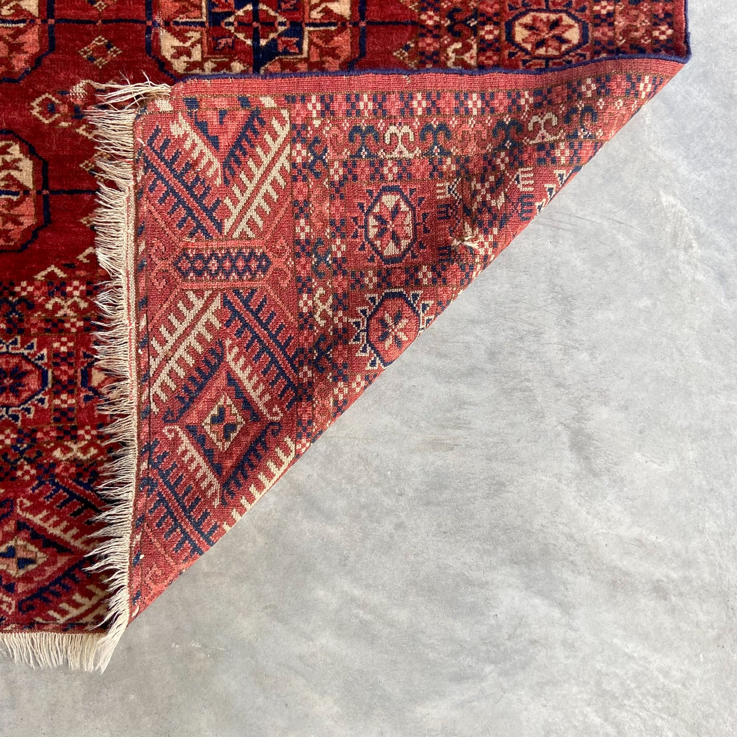 Antique Bokara Accent Rug #R1224 - 3'10" x 5'8"