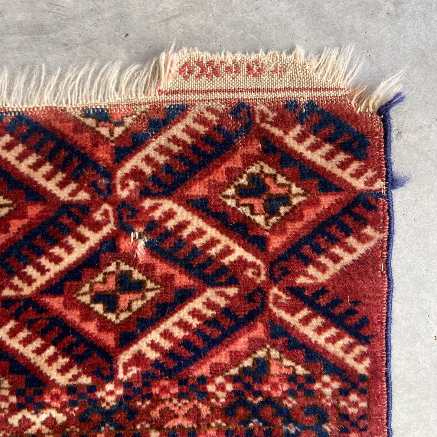 Antique Bokara Accent Rug #R1224 - 3'10" x 5'8"