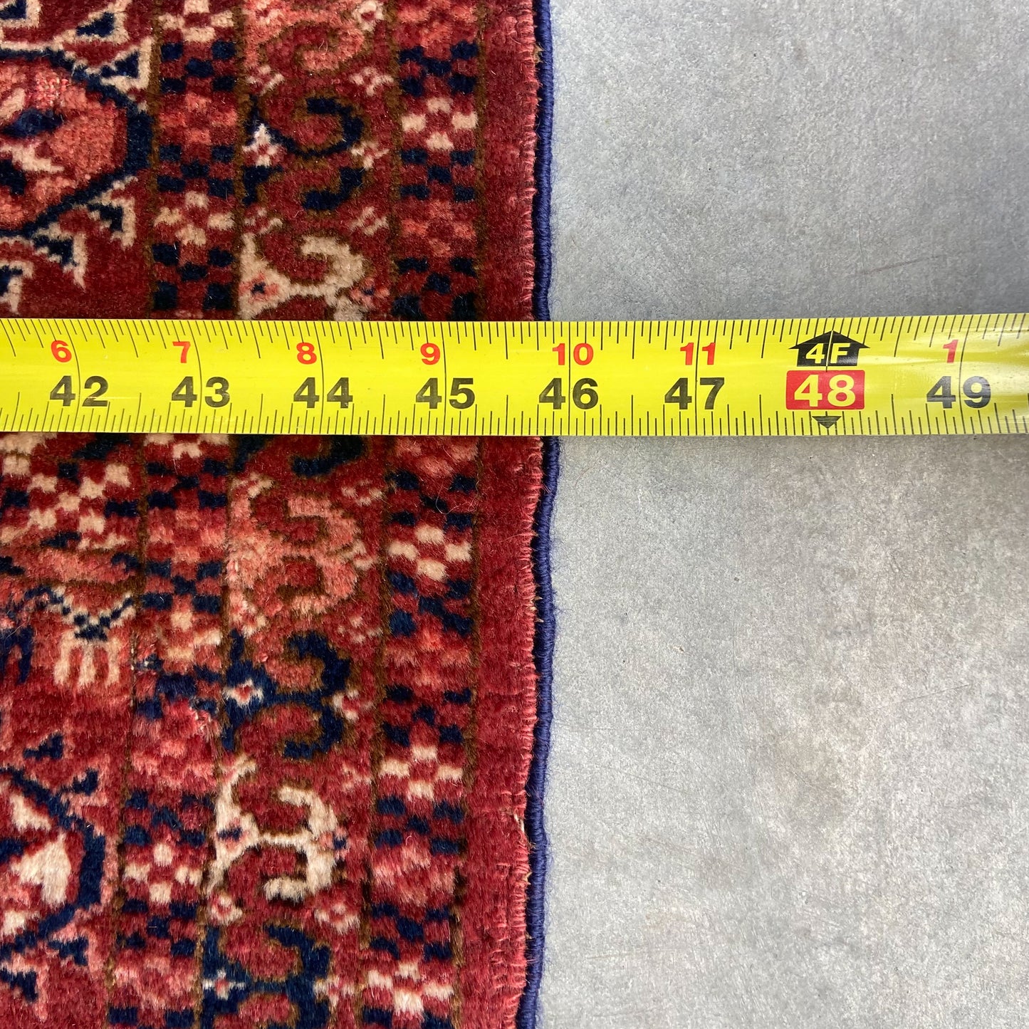 Antique Bokara Accent Rug #R1224 - 3'10" x 5'8"