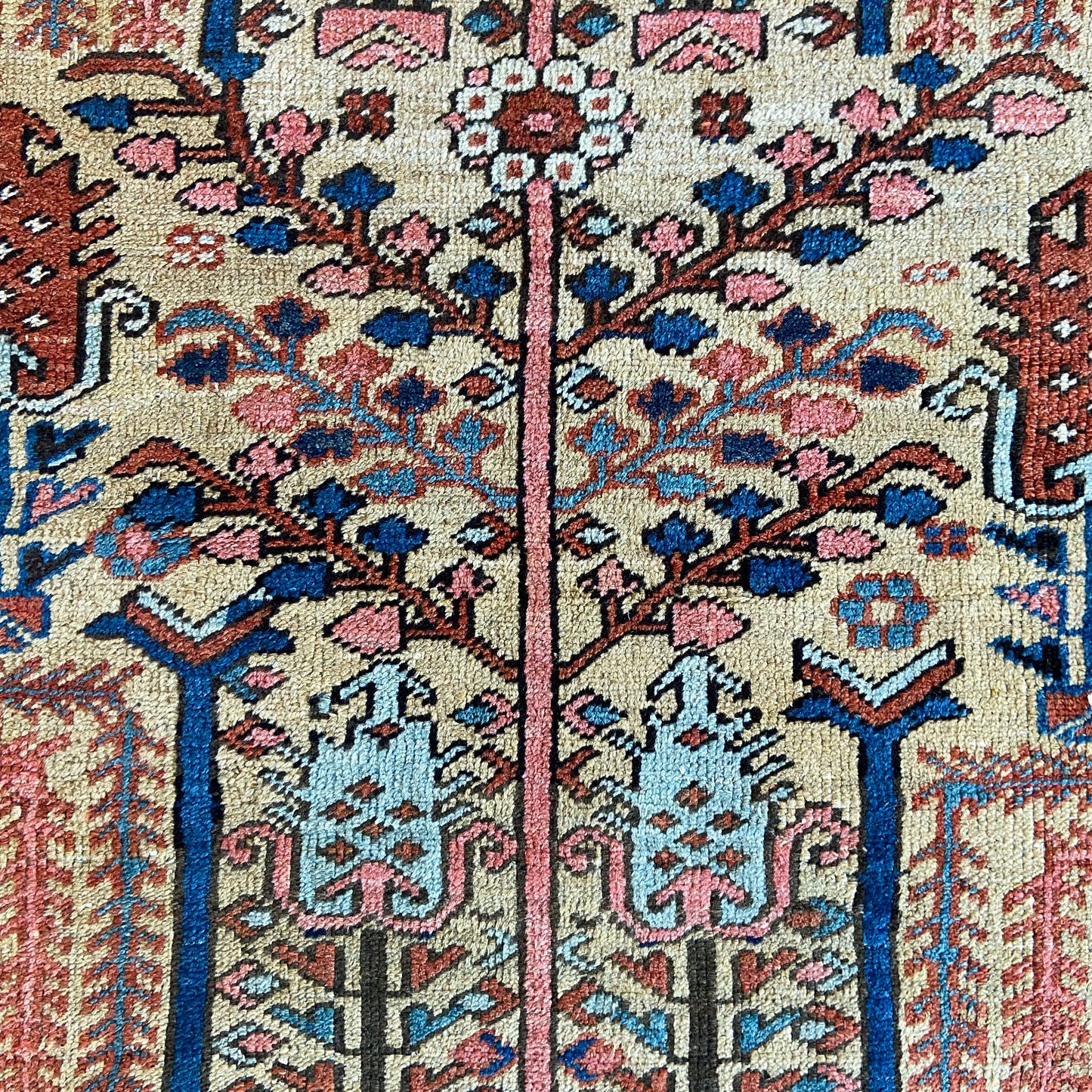 Antique Willow Tree Heriz Area Rug #R745 - 11'6" x 9'4"