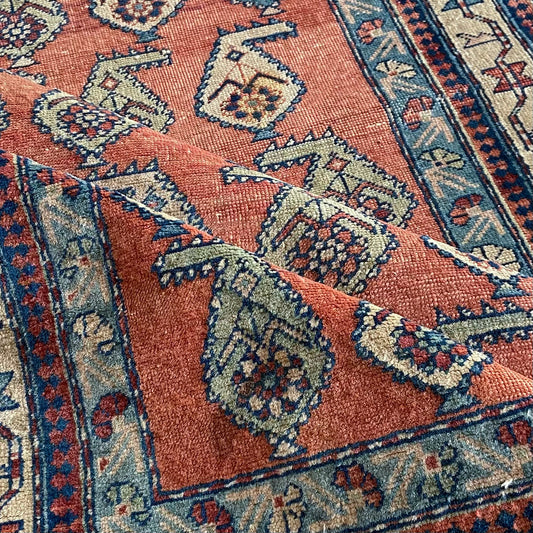 Vintage Caucasian Accent Rug #R1105 - 3' x 5'9"