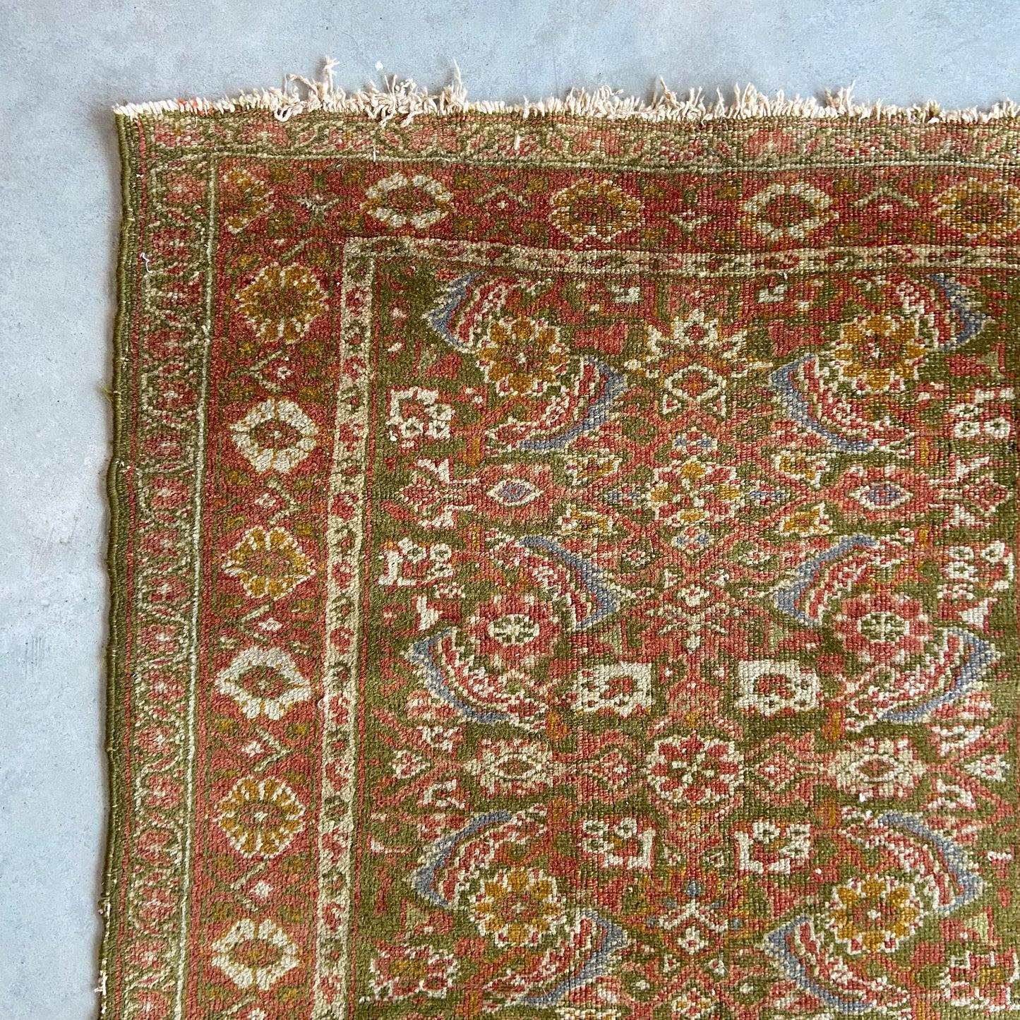 Antique Caucasian Accent Rug #R1106 - 2'8" x 5'1"