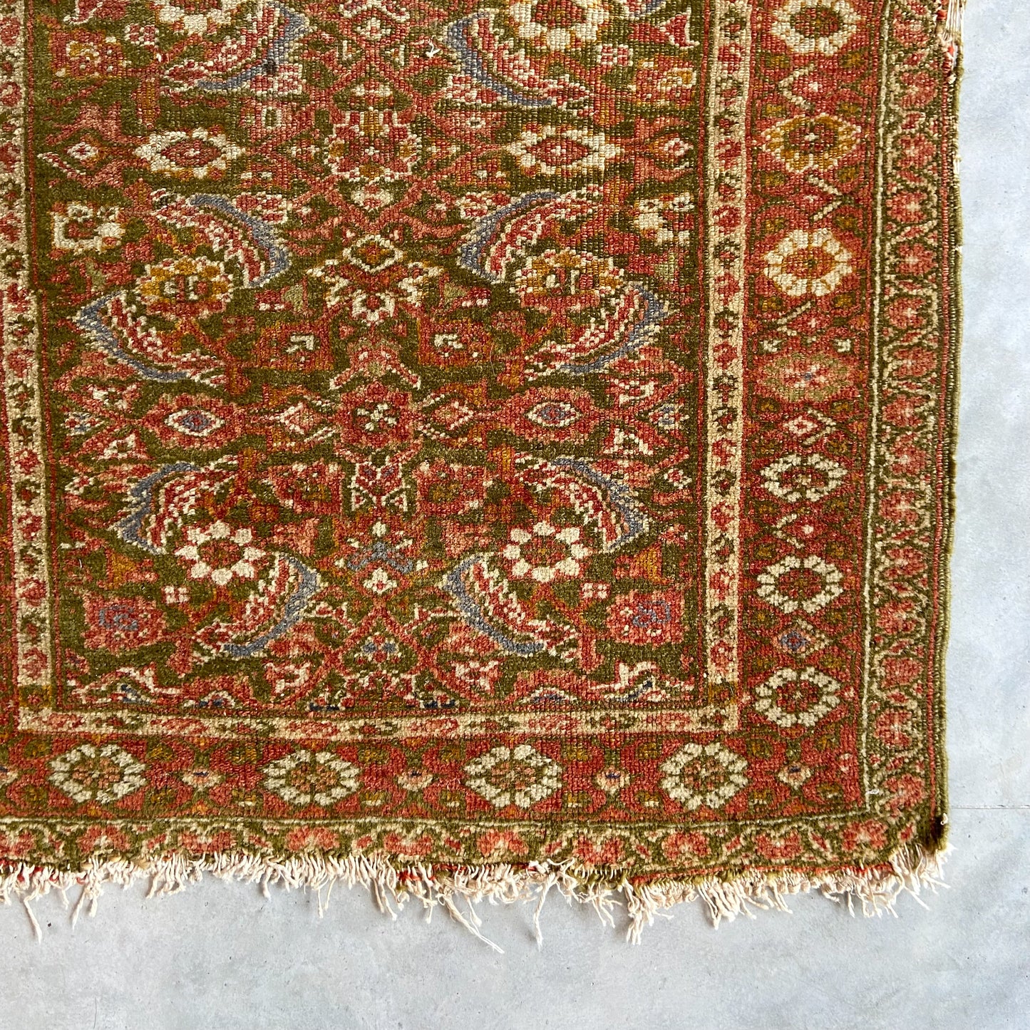 Antique Caucasian Accent Rug #R1106 - 2'8" x 5'1"