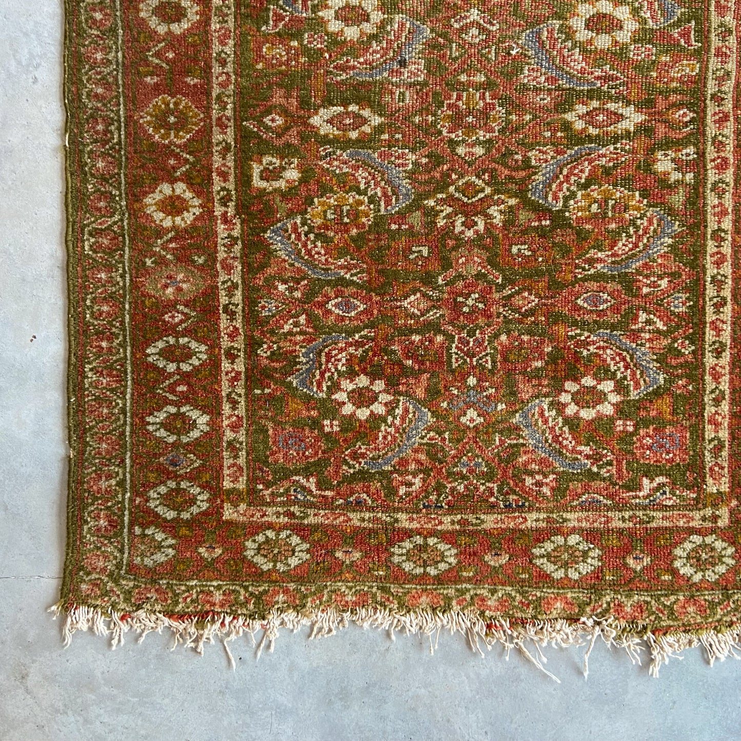 Antique Caucasian Accent Rug #R1106 - 2'8" x 5'1"