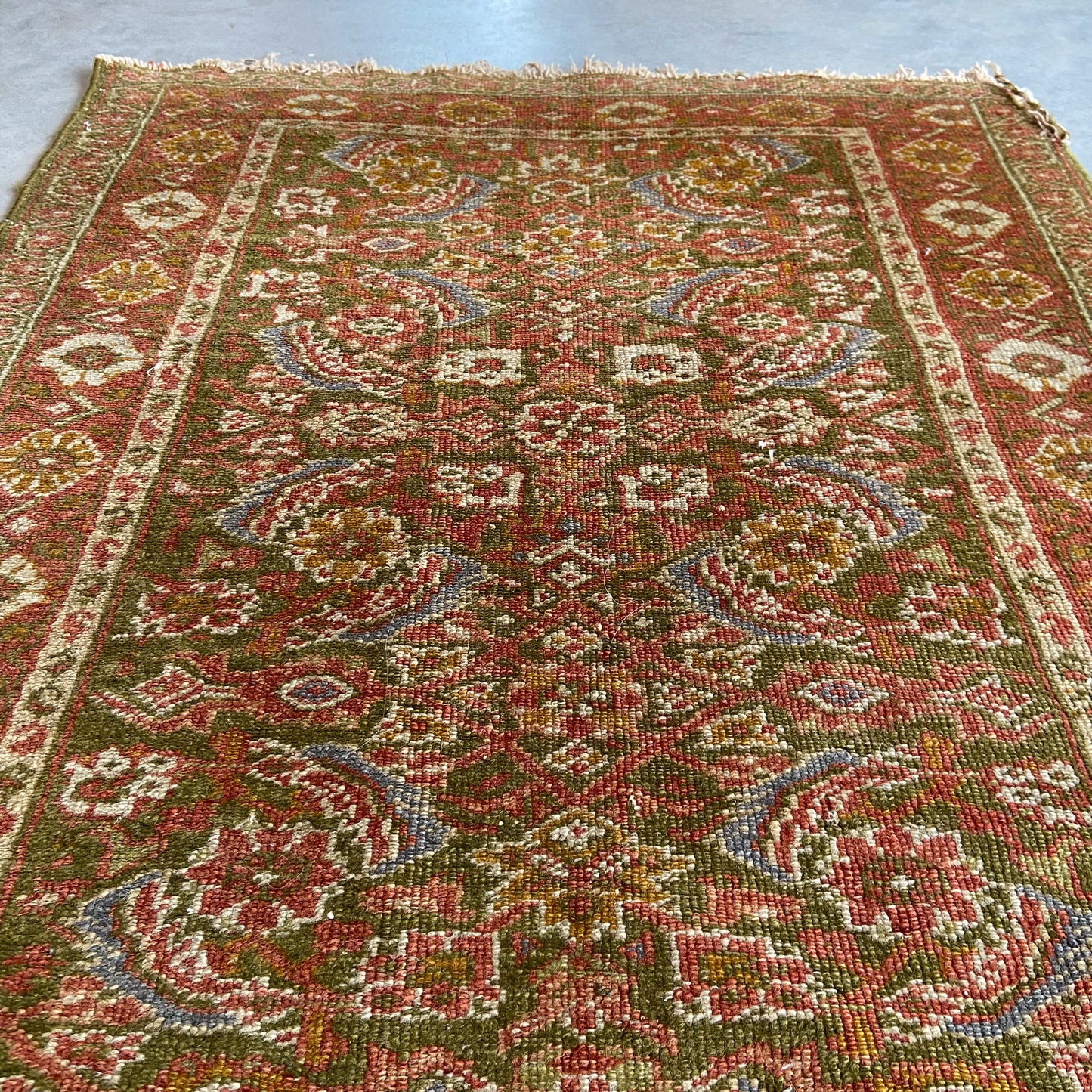 Antique Caucasian Accent Rug #R1106 - 2'8" x 5'1"