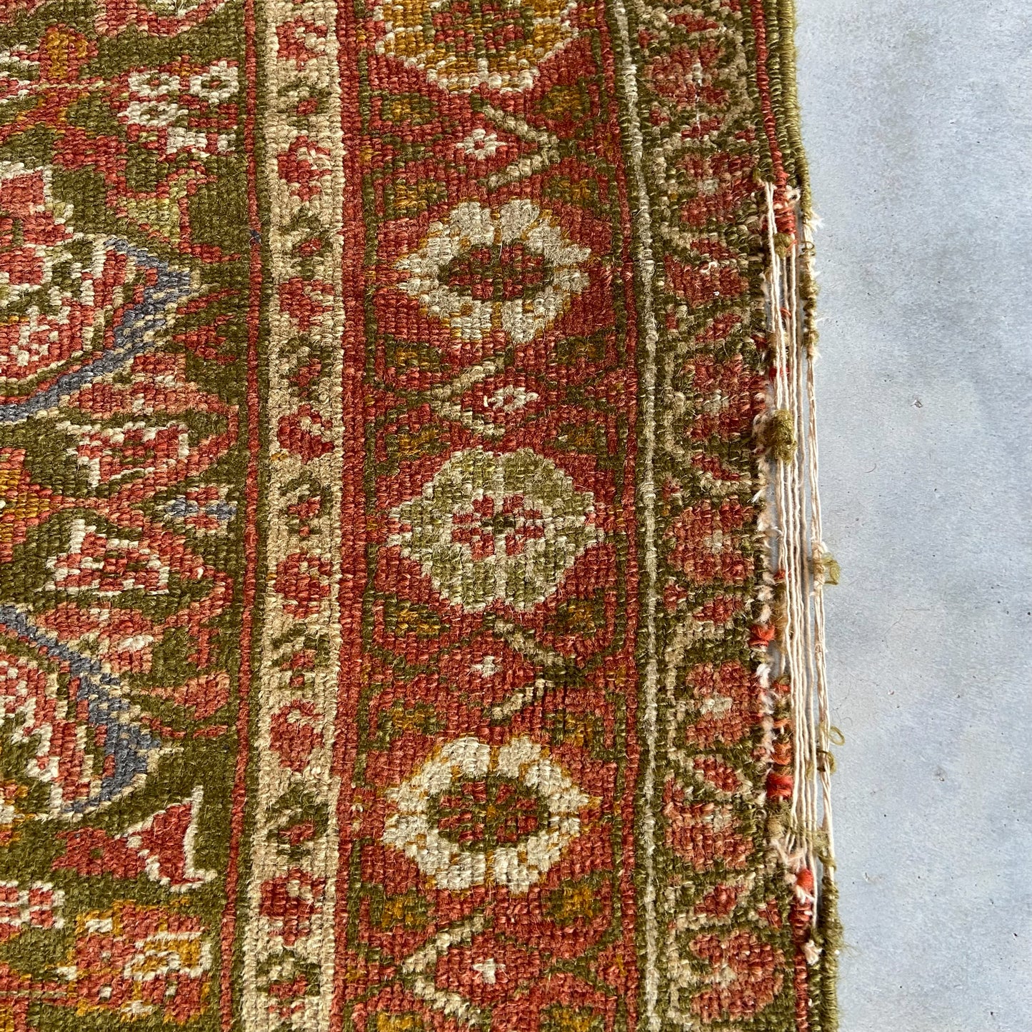 Antique Caucasian Accent Rug #R1106 - 2'8" x 5'1"