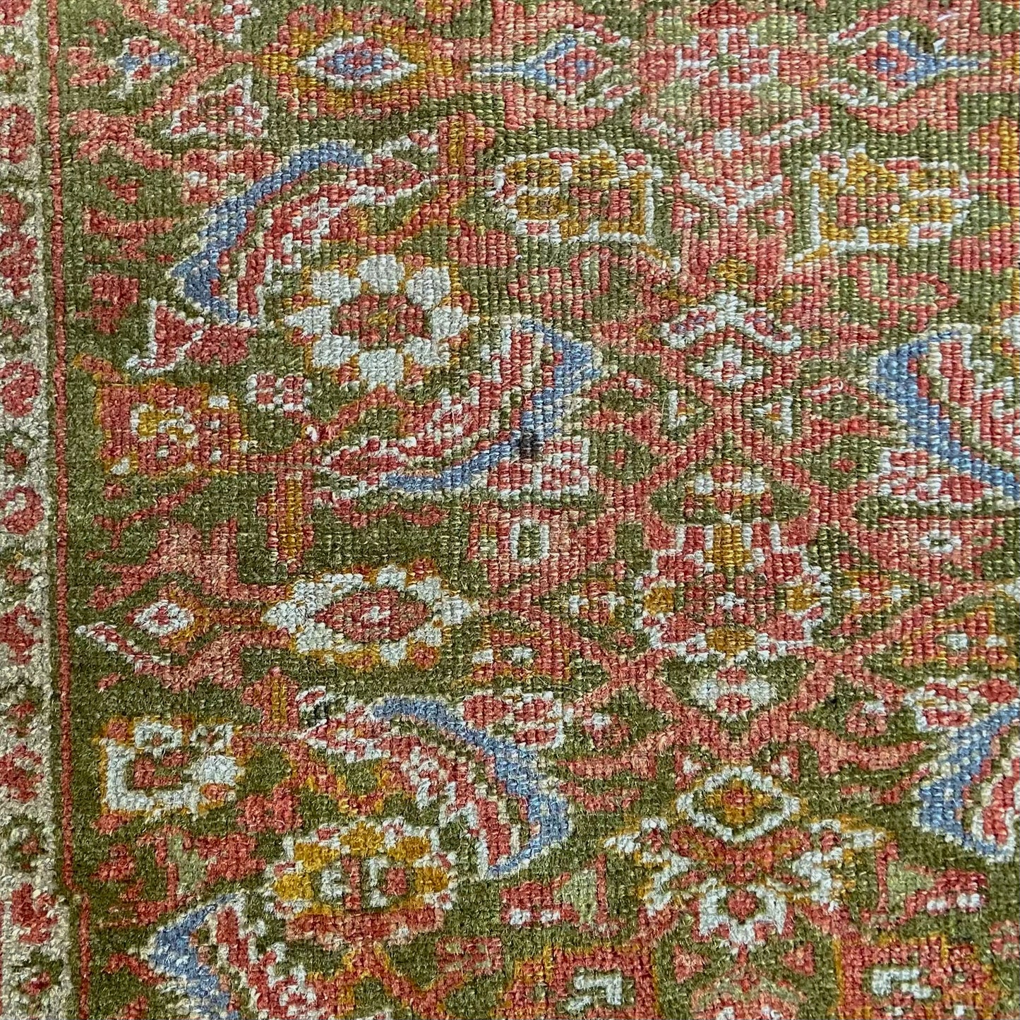 Antique Caucasian Accent Rug #R1106 - 2'8" x 5'1"