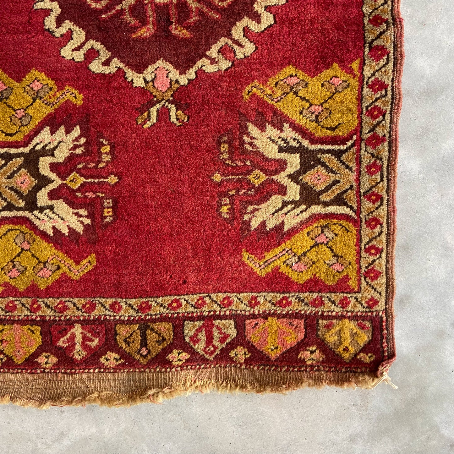 Antique Yastik Accent Rug #R1108 - 1'10" x 3'3"