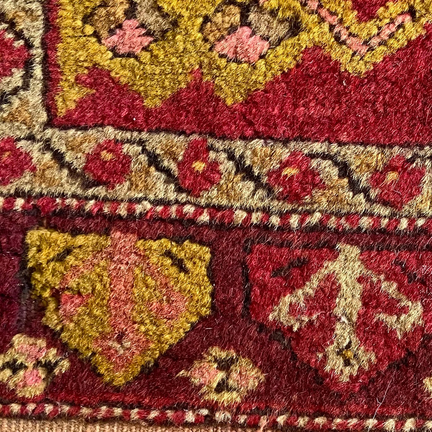 Antique Yastik Accent Rug #R1108 - 1'10" x 3'3"