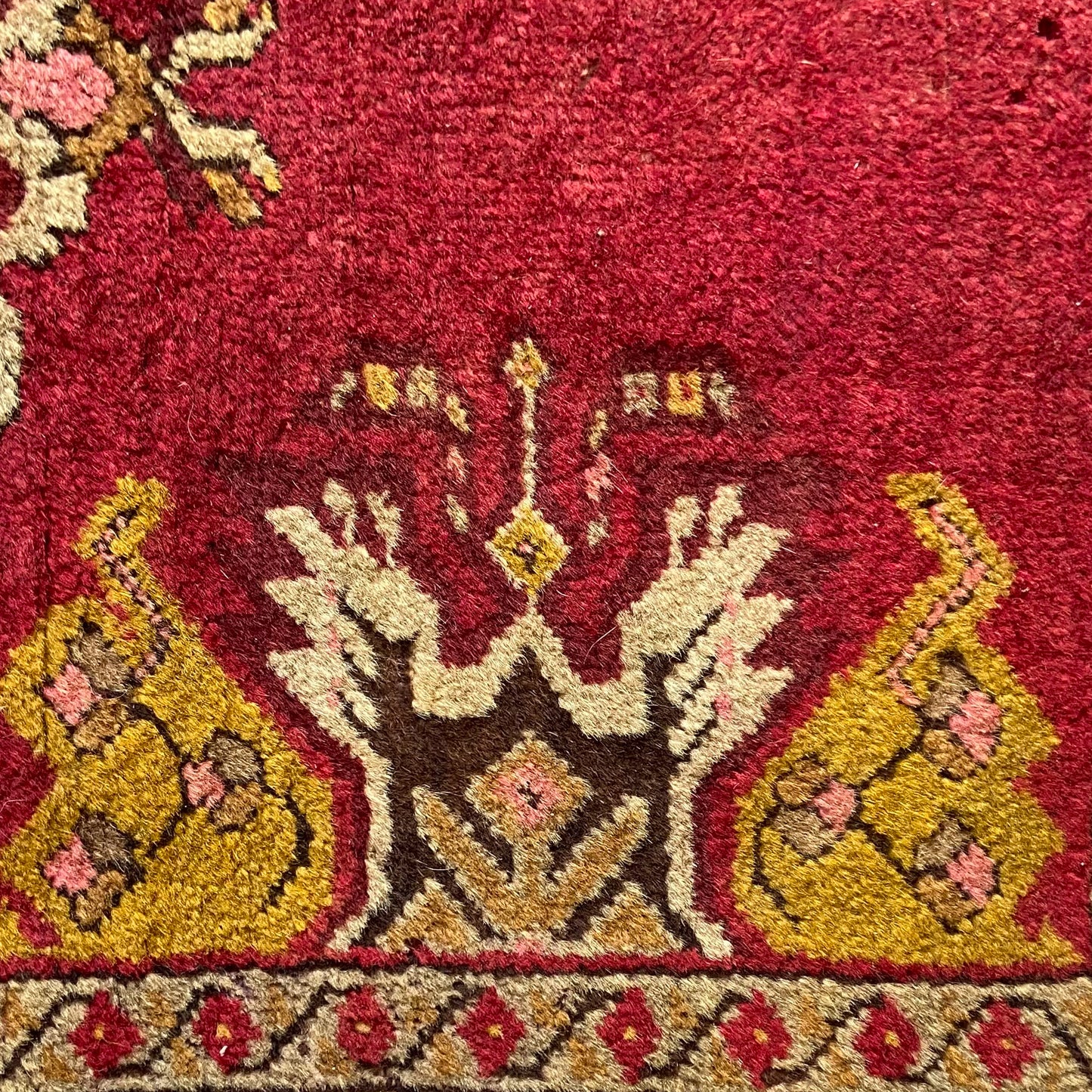 Antique Yastik Accent Rug #R1108 - 1'10" x 3'3"