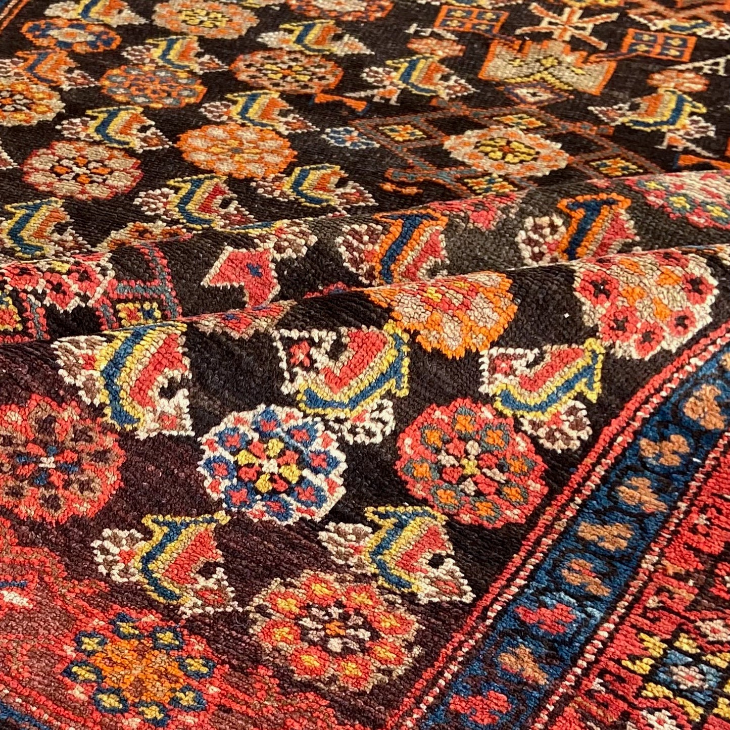 Antique Northwest Persian Accent Rug #R1116 - 3'11" x 6'7"