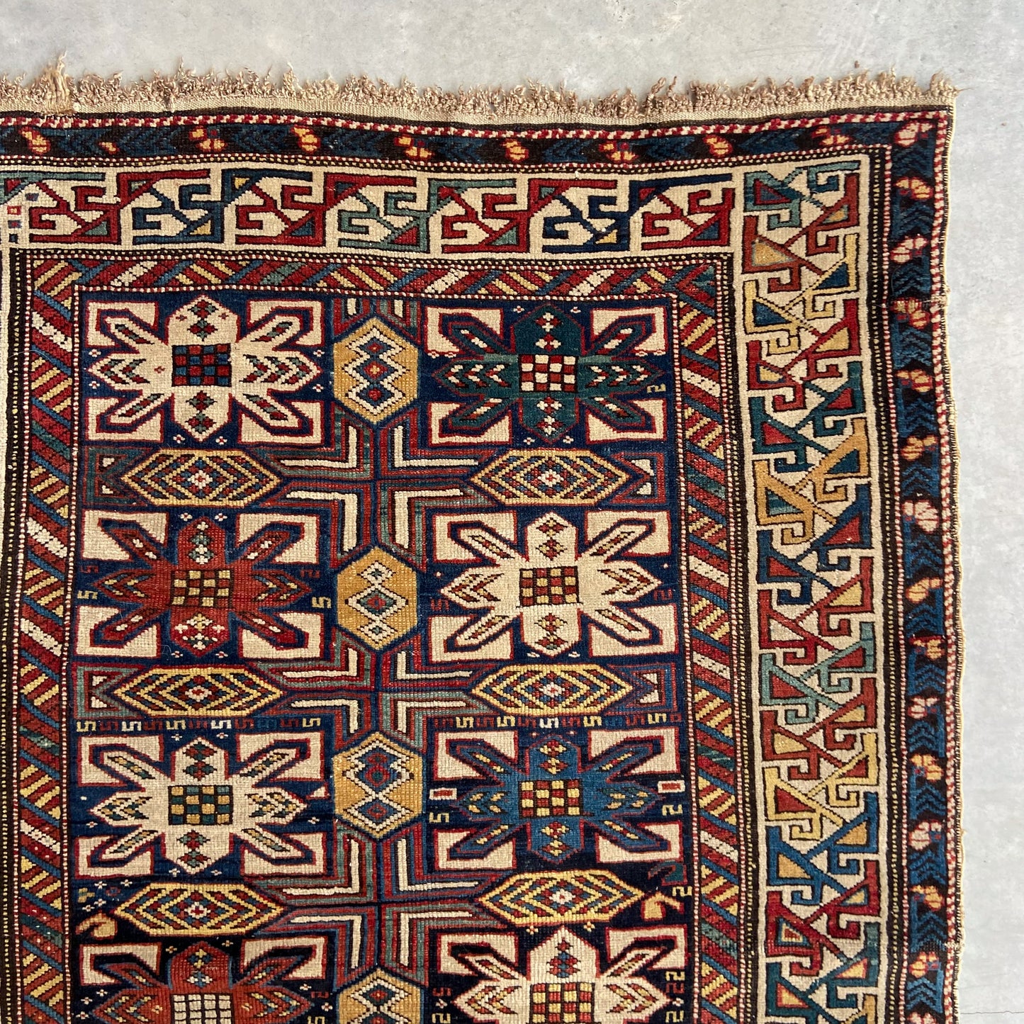 Antique Shirvan Accent Rug #R1118 - 3'6" x 5'1"