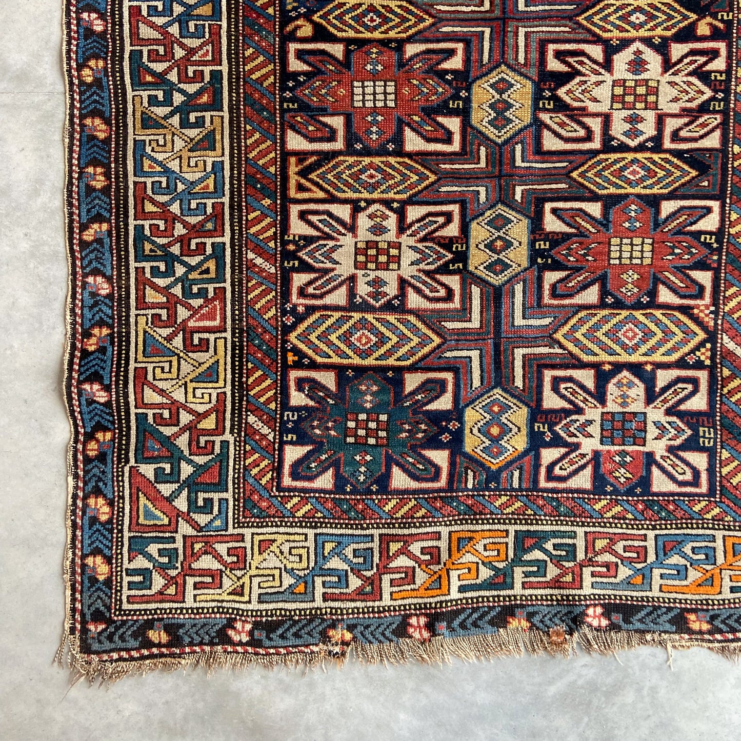 Antique Shirvan Accent Rug #R1118 - 3'6" x 5'1"