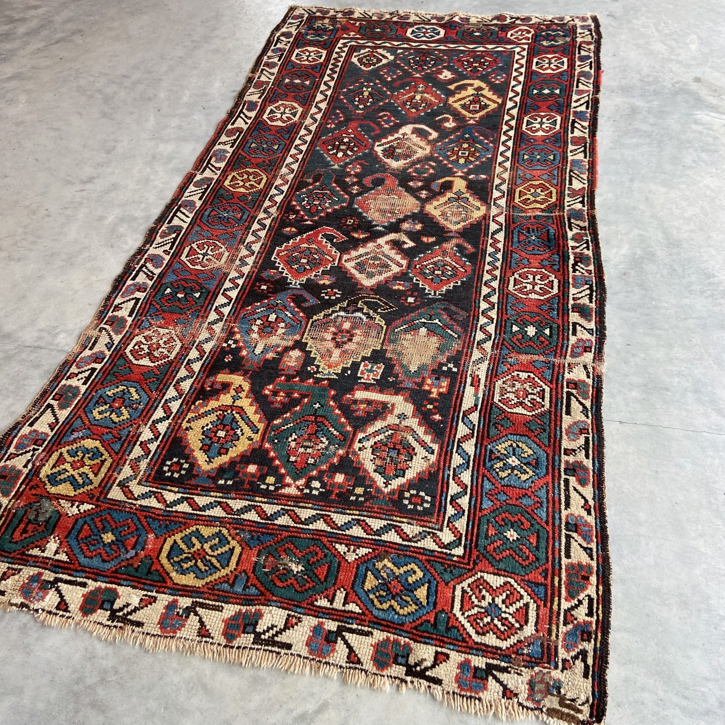 Antique Shirvan Runner #R1119 - 3'2" x 6'1"