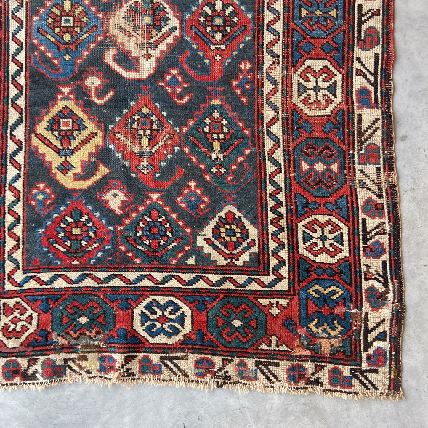 Antique Shirvan Runner #R1119 - 3'2" x 6'1"