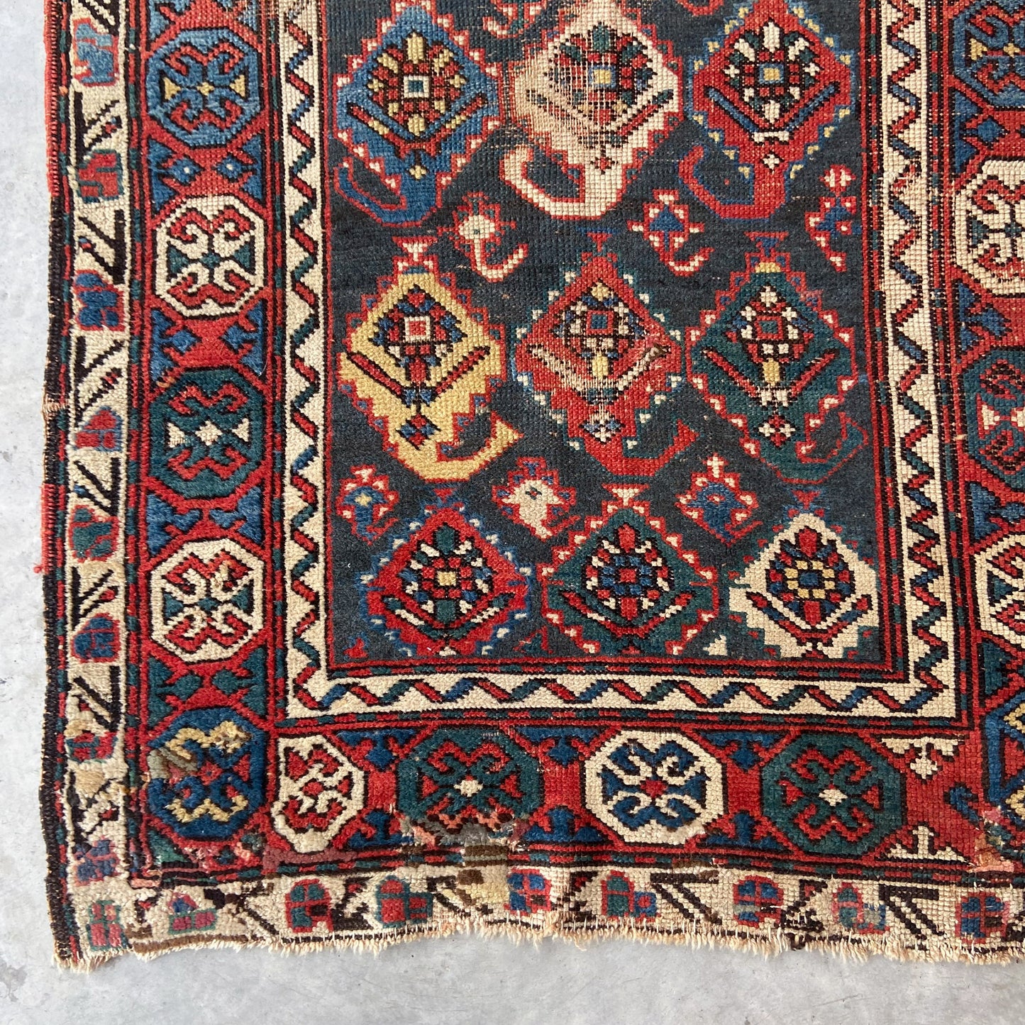 Antique Shirvan Runner #R1119 - 3'2" x 6'1"