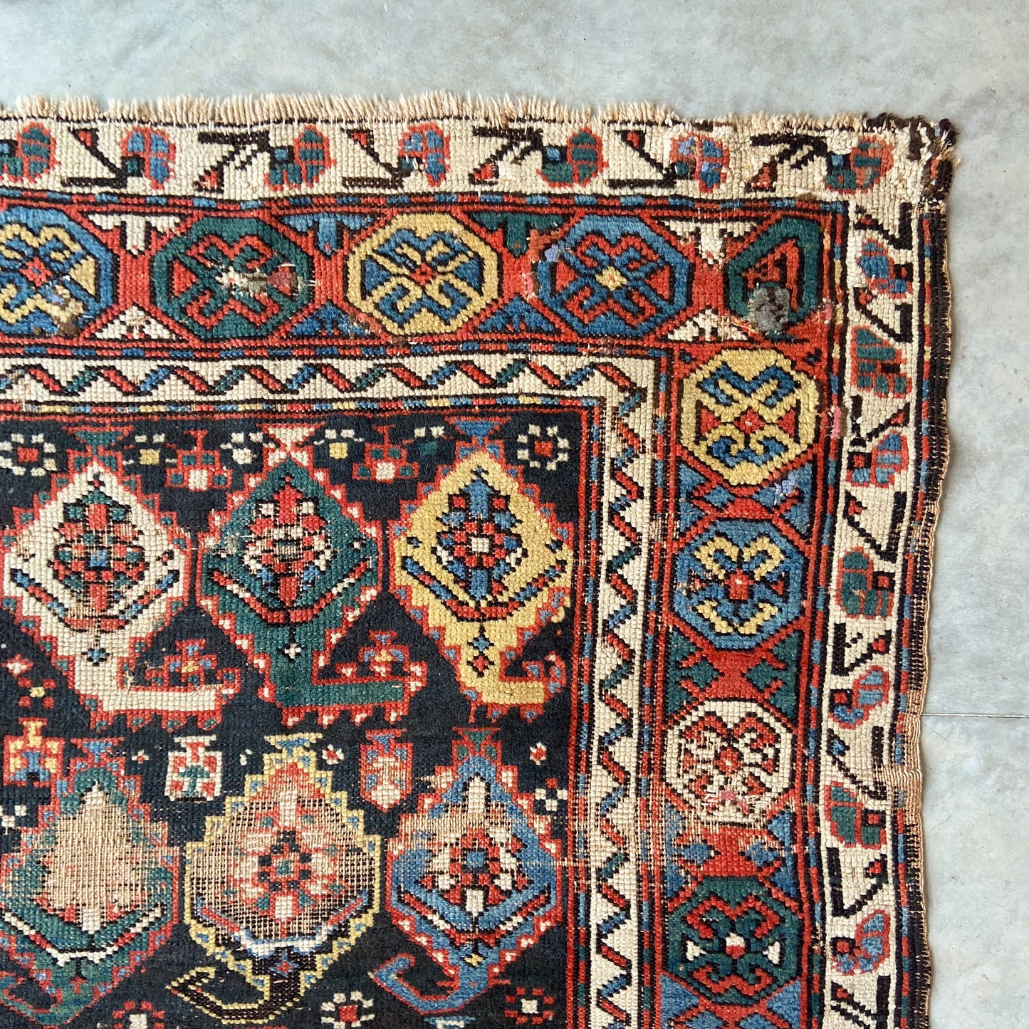 Antique Shirvan Runner #R1119 - 3'2" x 6'1"