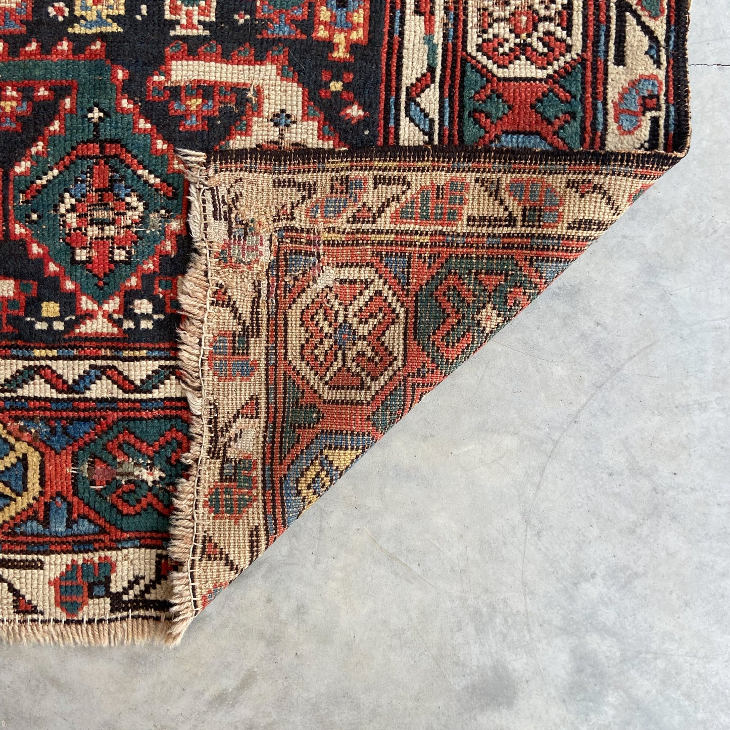 Antique Shirvan Runner #R1119 - 3'2" x 6'1"