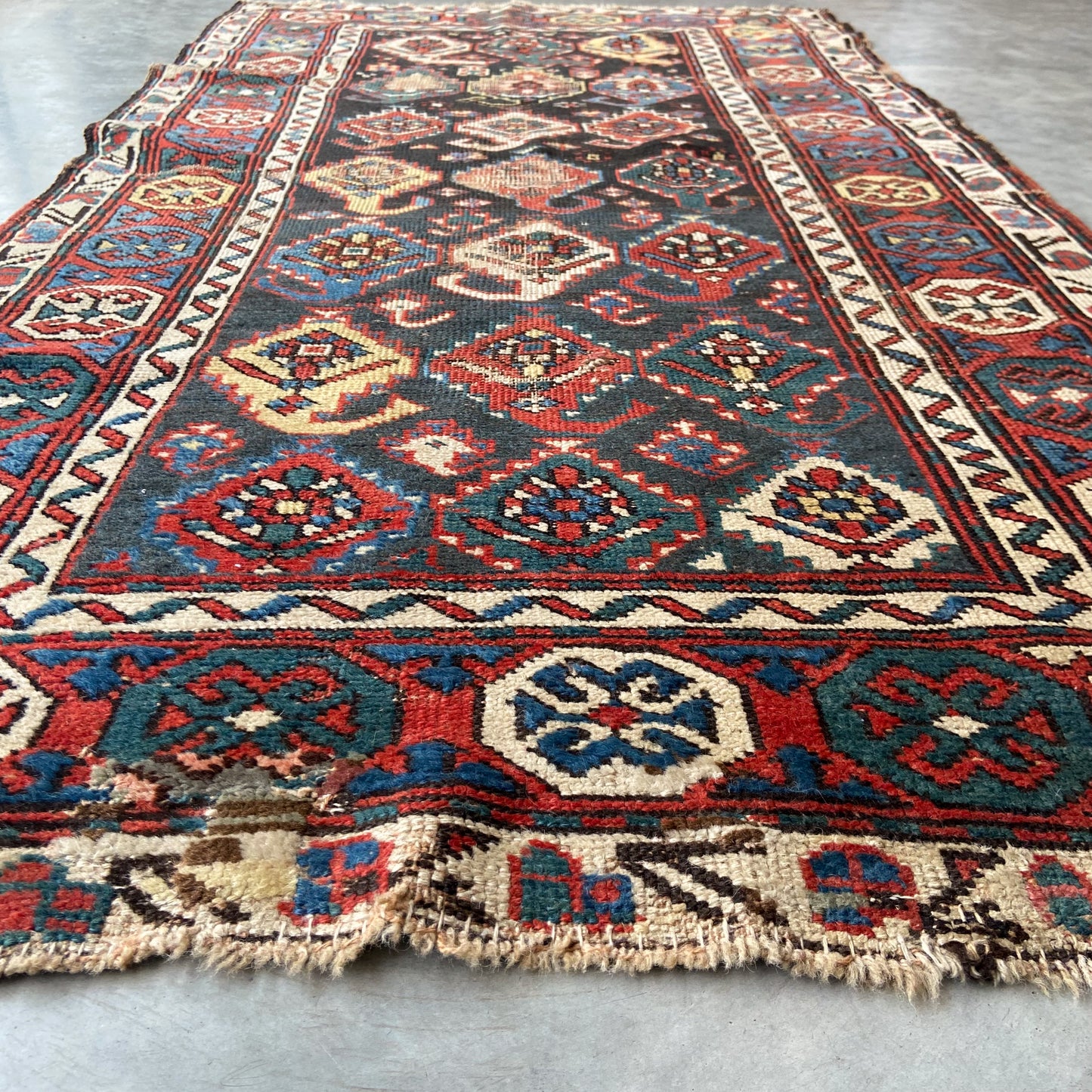 Antique Shirvan Runner #R1119 - 3'2" x 6'1"