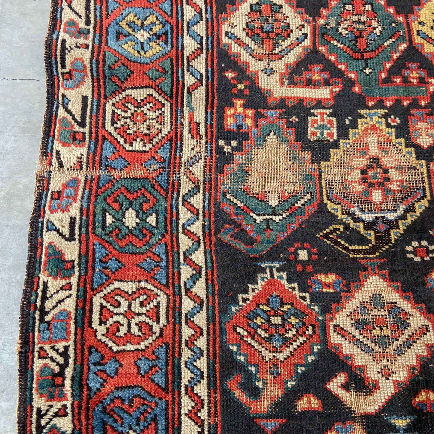 Antique Shirvan Runner #R1119 - 3'2" x 6'1"