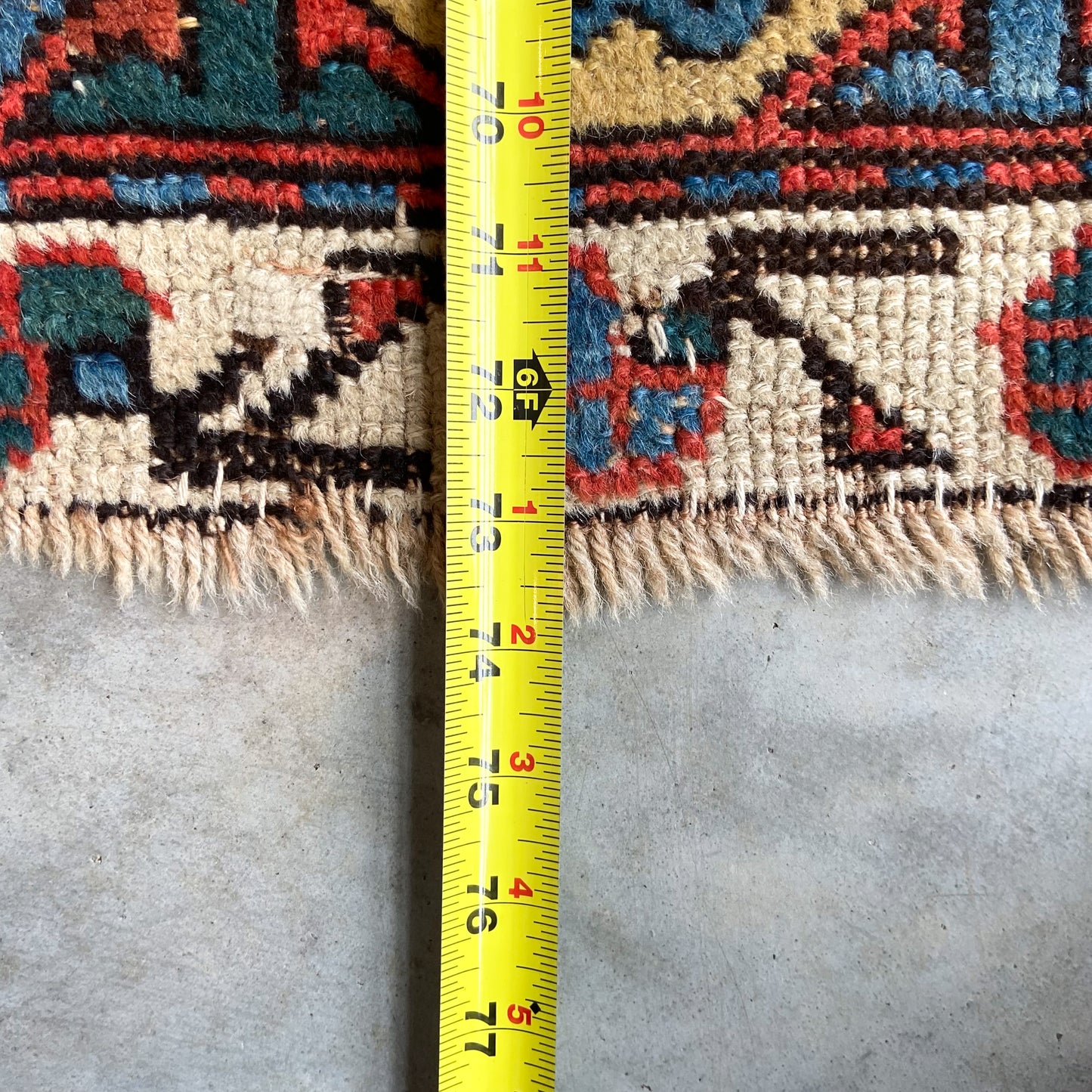 Antique Shirvan Runner #R1119 - 3'2" x 6'1"