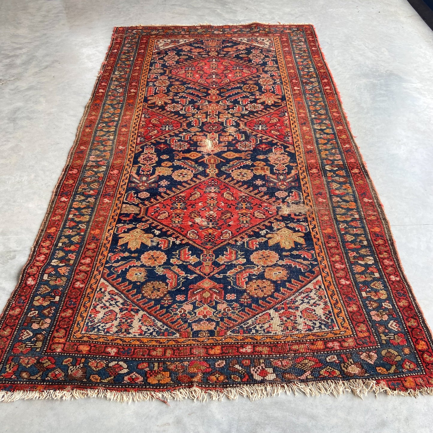 Antique Northwest Persian Runner #R1123 - 4' x 7'2"