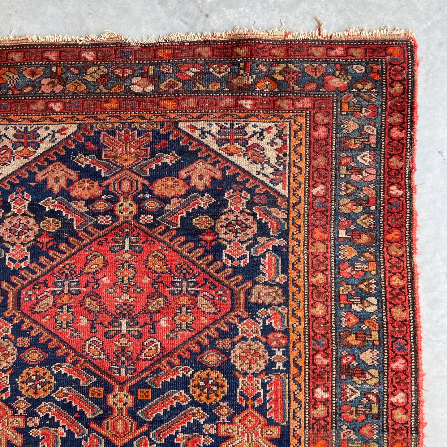 Antique Northwest Persian Runner #R1123 - 4' x 7'2"