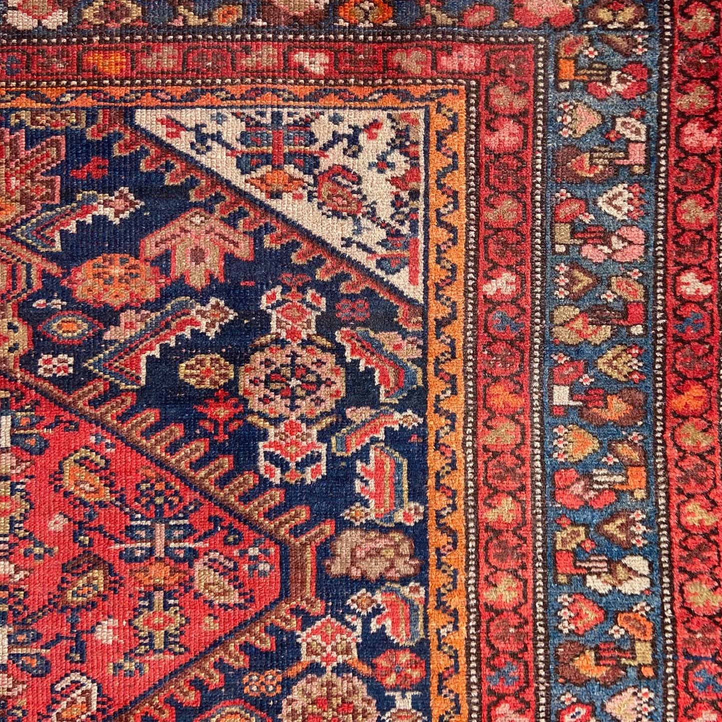 Antique Northwest Persian Runner #R1123 - 4' x 7'2"