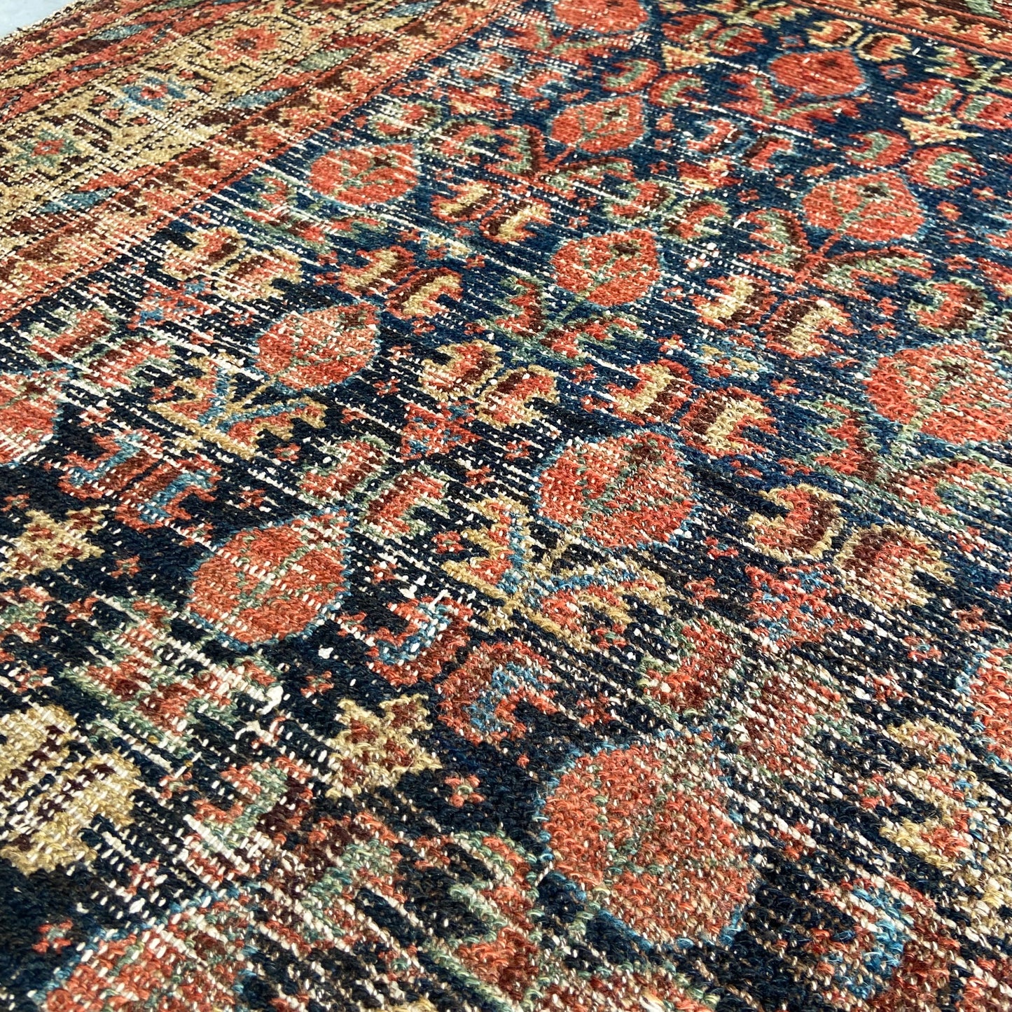 Antique Caucasian Accent Rug #R1125 - 4'4" x 6'5"