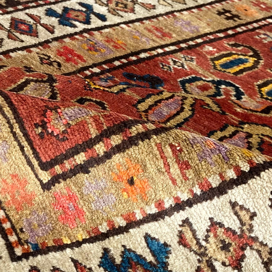 Antique Karabagh Runner #R1129 - 3'9" x 9'6"