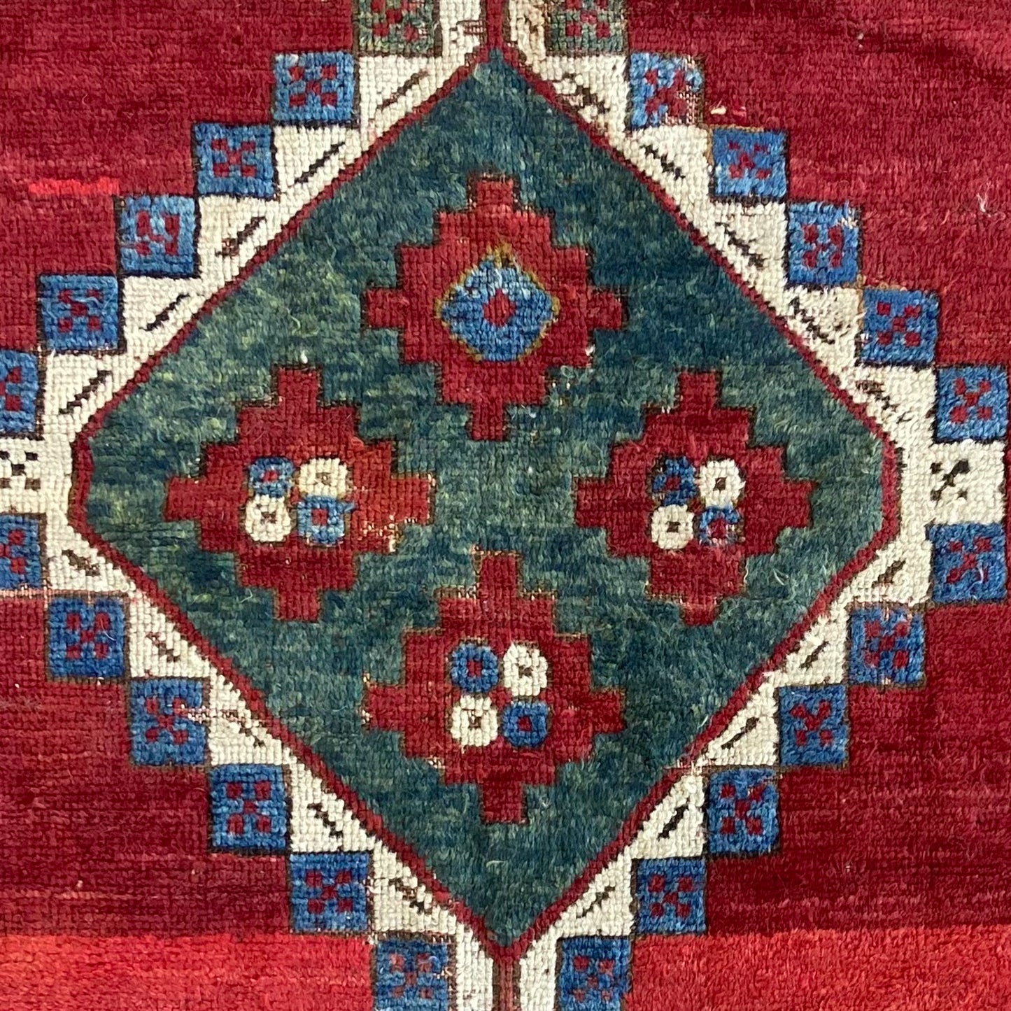 Antique Kazak Room-Sized Rug #R1143 4'8" x 7'6"