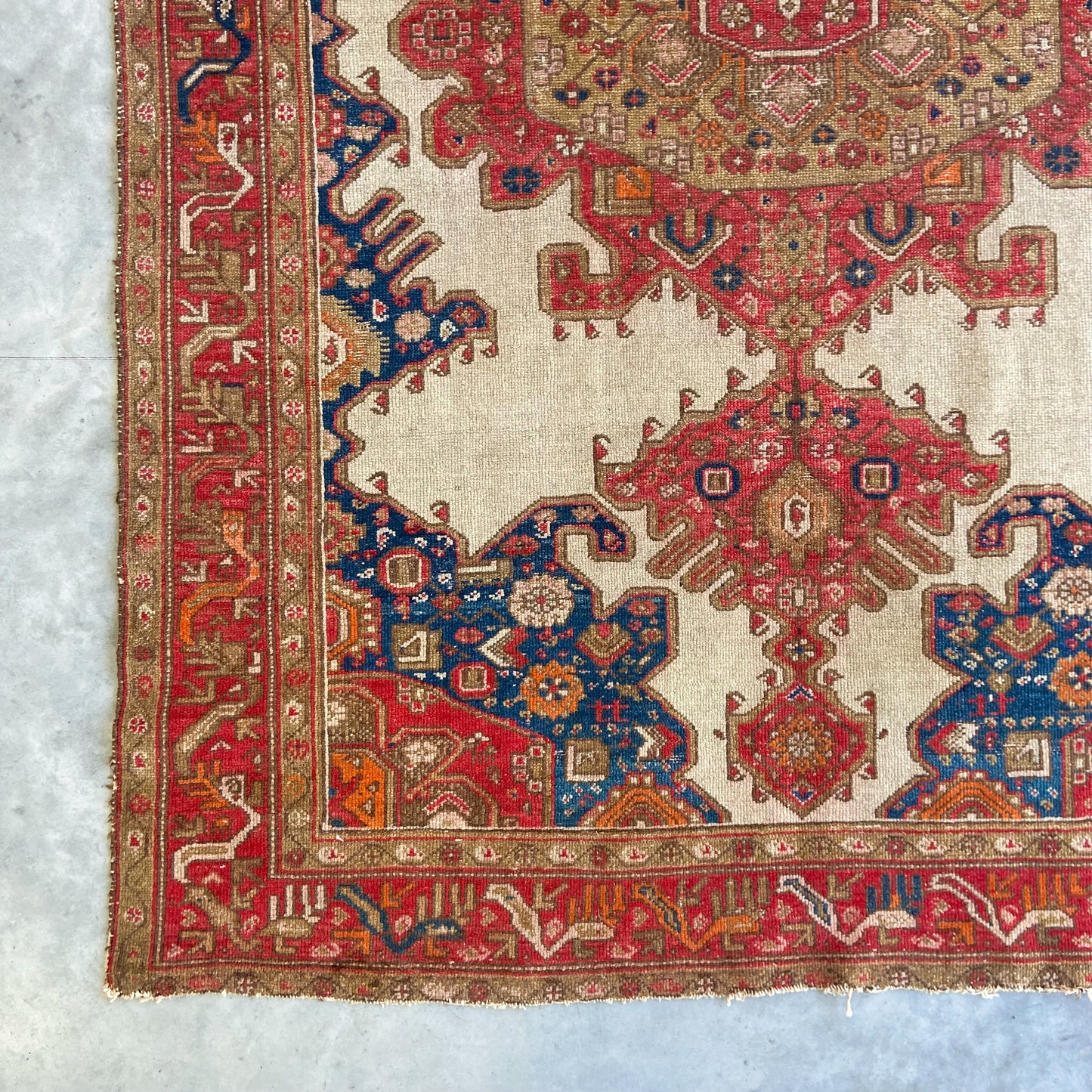 Antique Mishan Malayer Accent Rug #R1153 - 4'3" x 6'6"