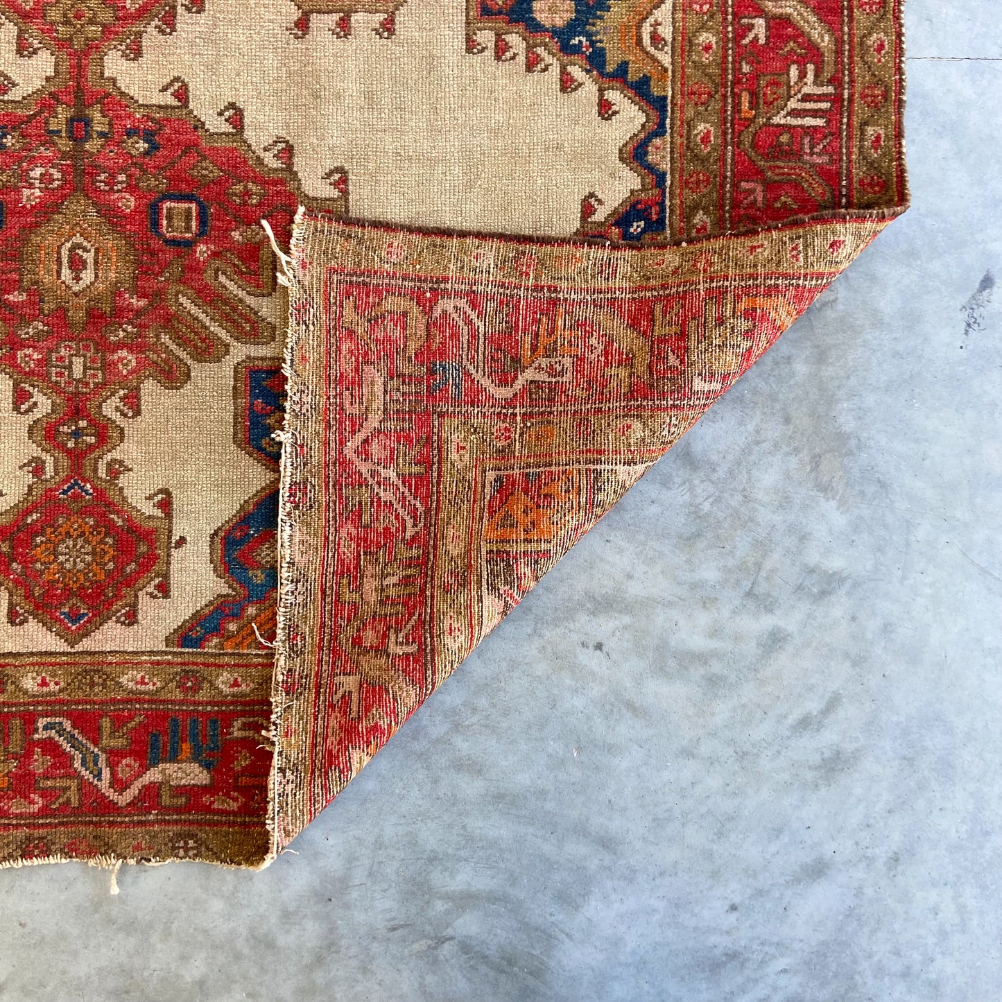 Antique Mishan Malayer Accent Rug #R1153 - 4'3" x 6'6"