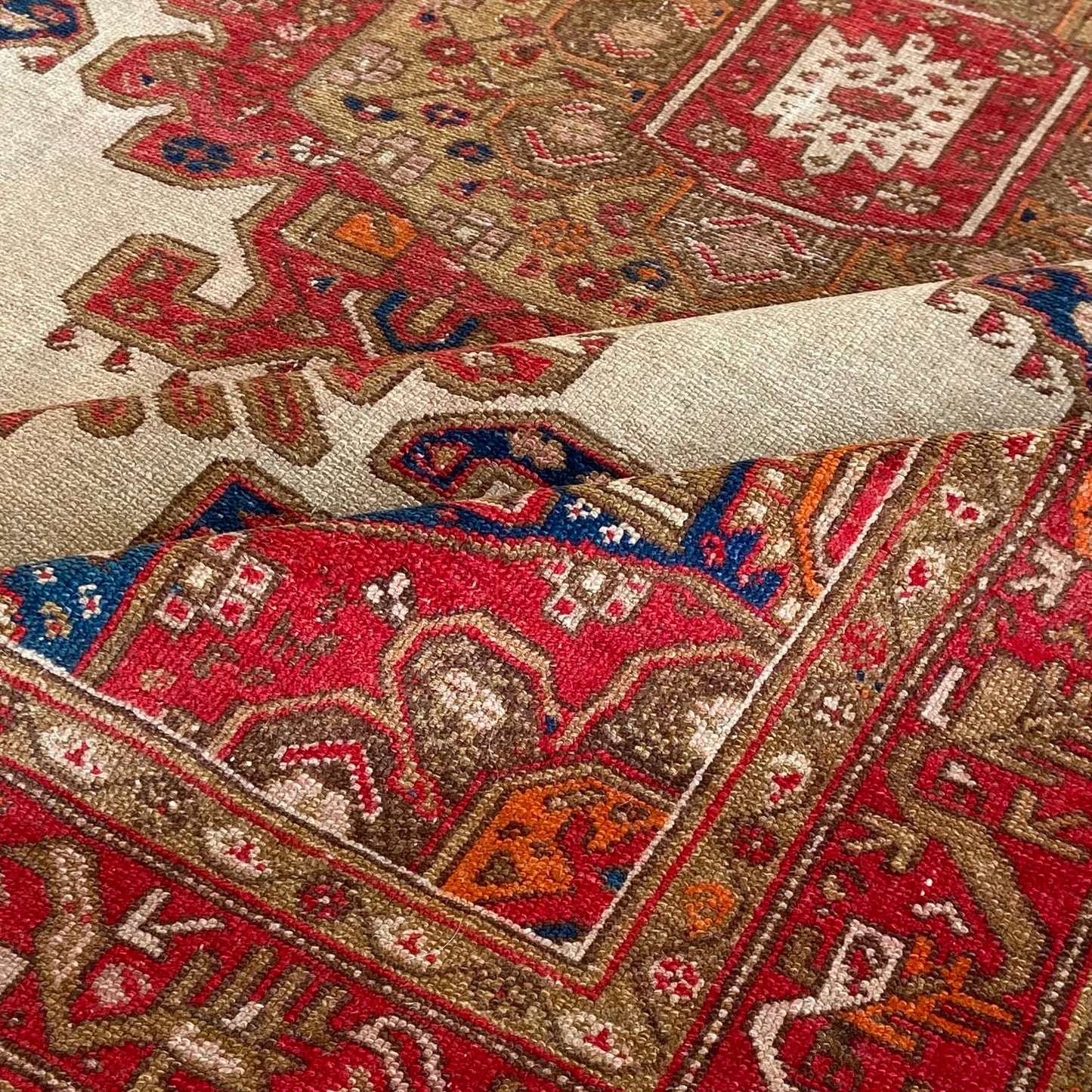 Antique Mishan Malayer Accent Rug #R1153 - 4'3" x 6'6"