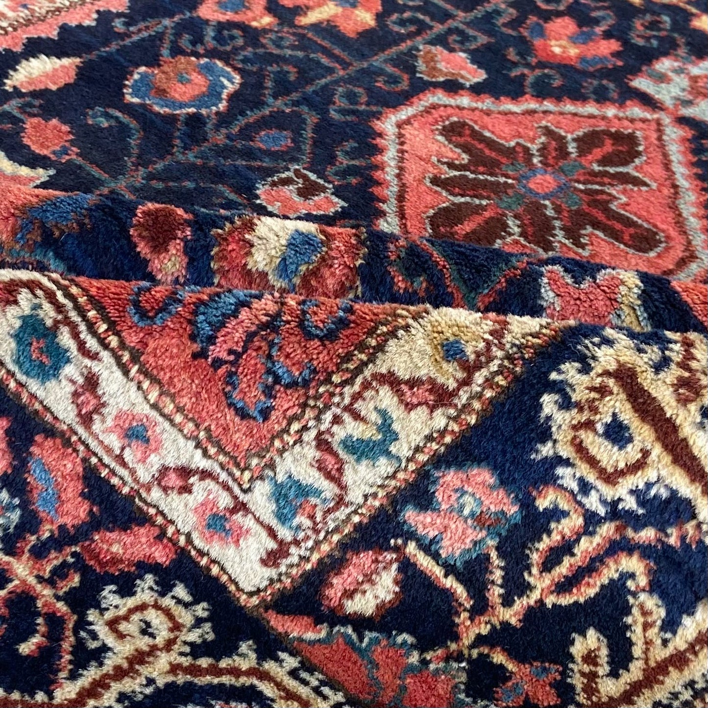 Antique Northwest Persian Accent Rug #R1145 - 3'7" x 4'11"