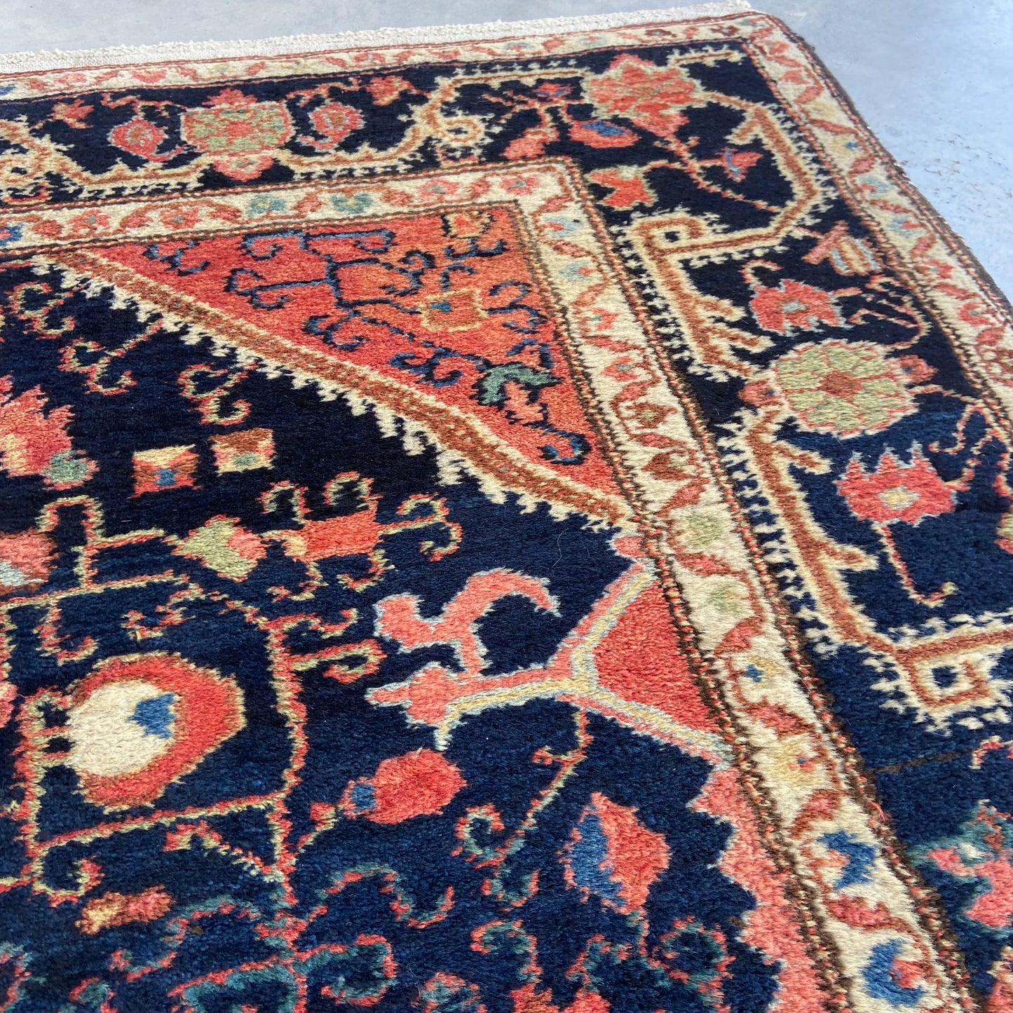 Antique Northwest Persian Accent Rug #R1145 - 3'7" x 4'11"