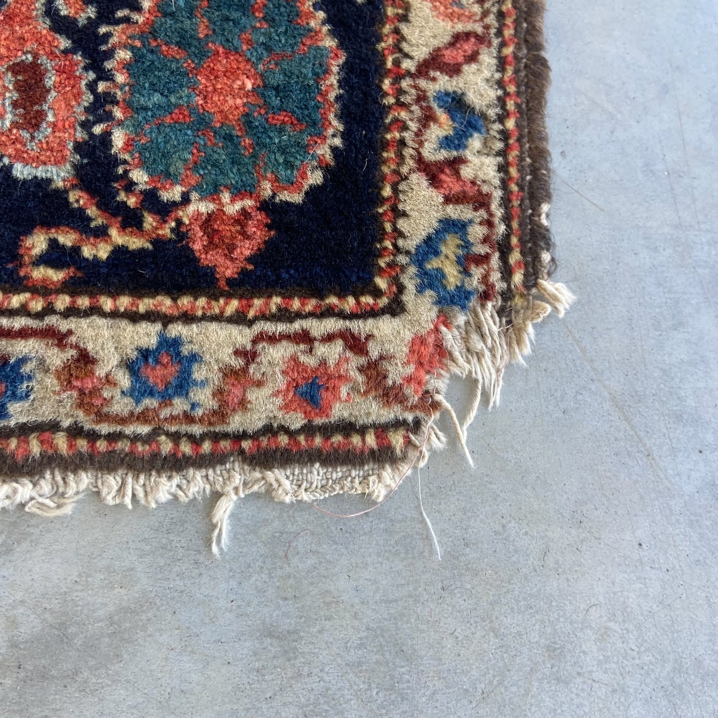 Antique Northwest Persian Accent Rug #R1145 - 3'7" x 4'11"