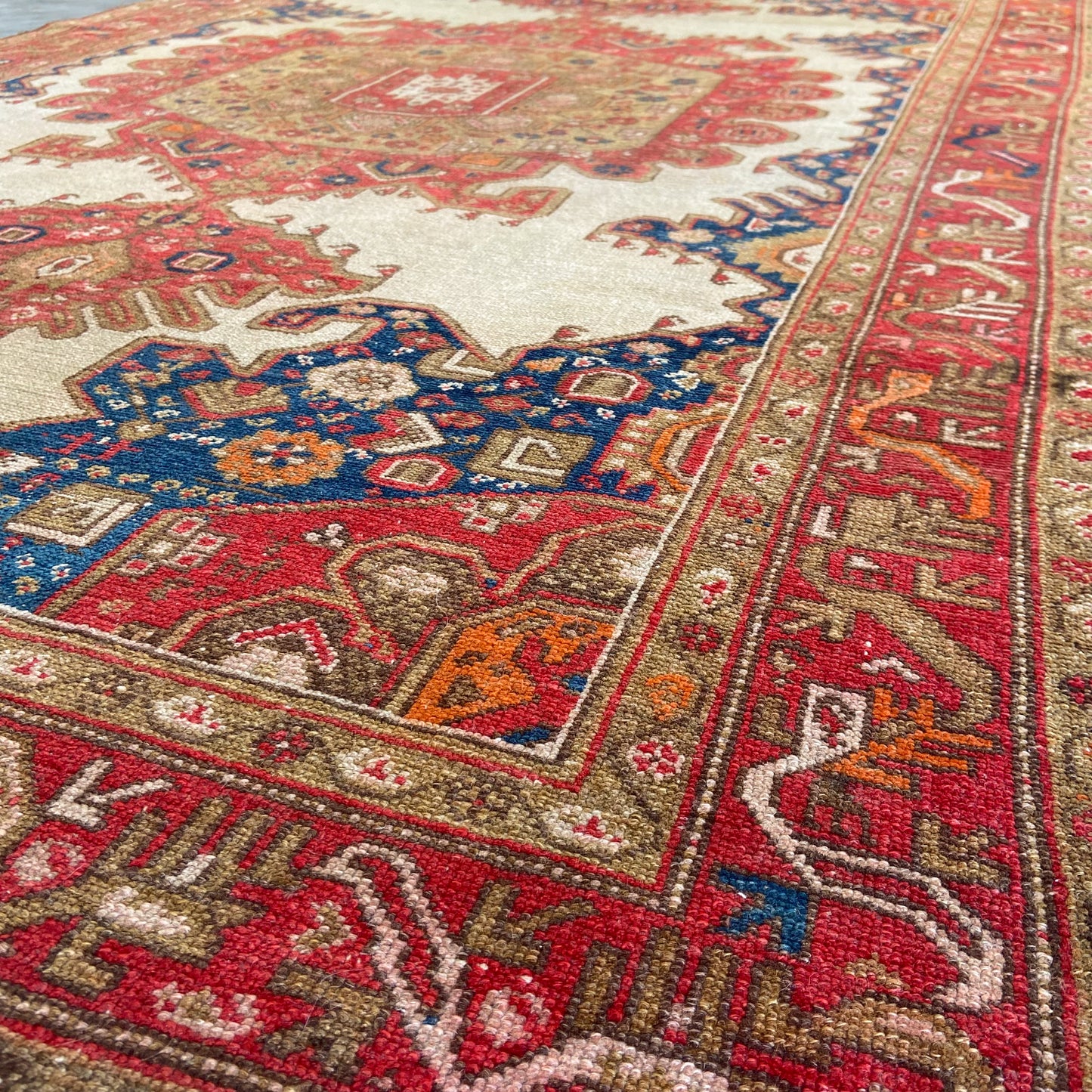 Antique Mishan Malayer Accent Rug #R1153 - 4'3" x 6'6"