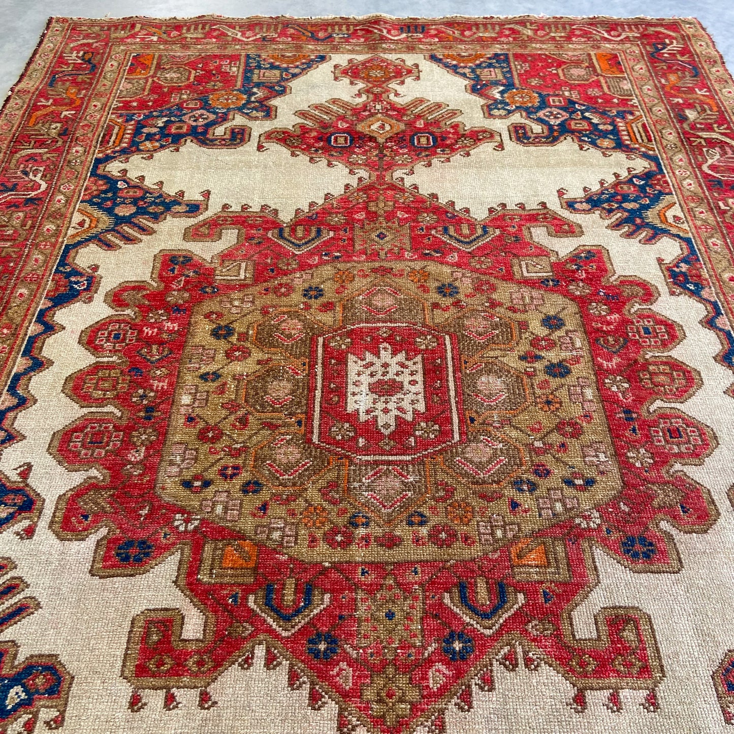 Antique Mishan Malayer Accent Rug #R1153 - 4'3" x 6'6"