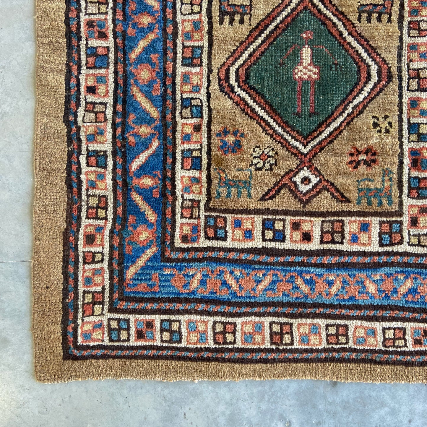 Collectible Antique Serab Accent Rug #R1148 - 2'10" x 5'