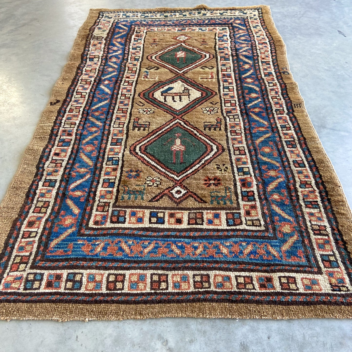 Collectible Antique Serab Accent Rug #R1148 - 2'10" x 5'