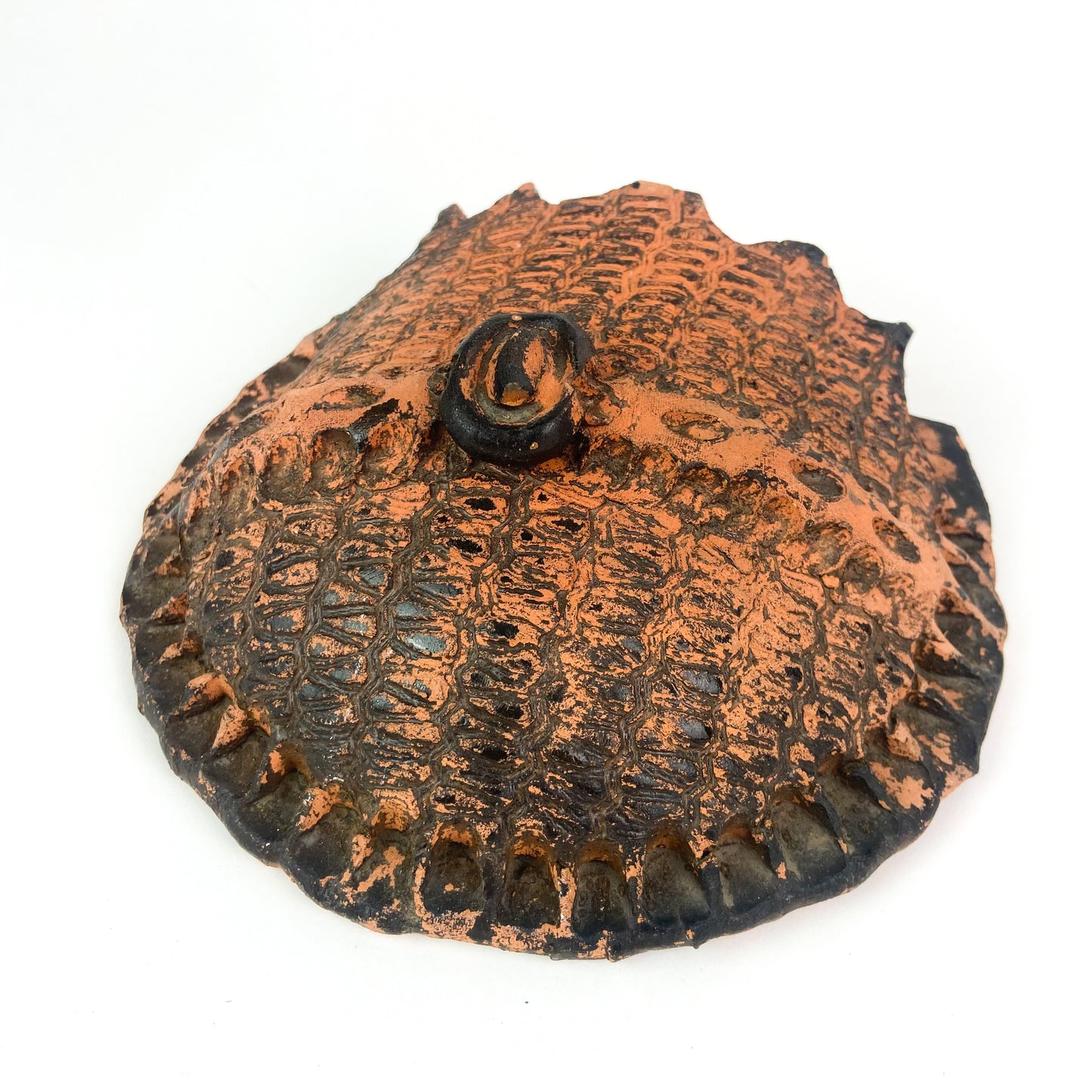 Antique Redware Wall Pocket #O1213