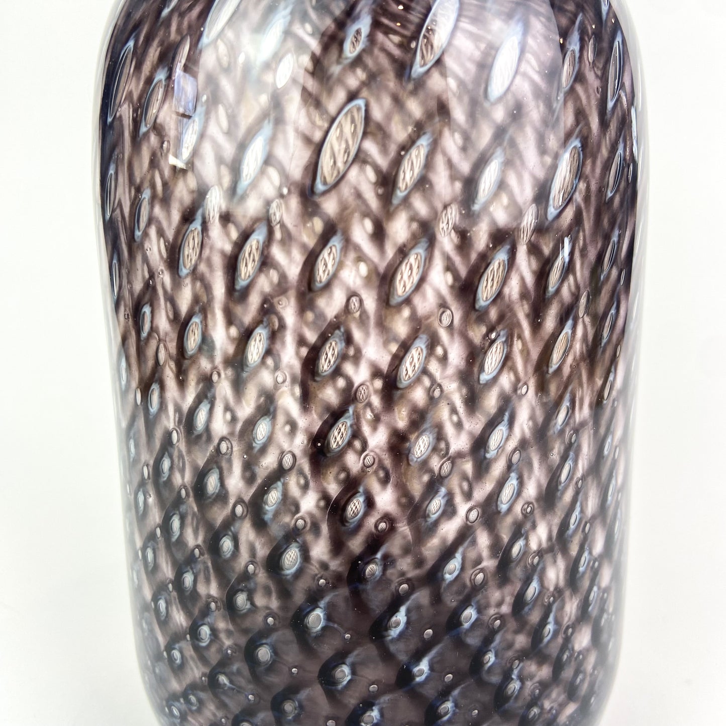 Swedish Amethyst 'Stratos' Glass Vase by Kosta Boda #O1228