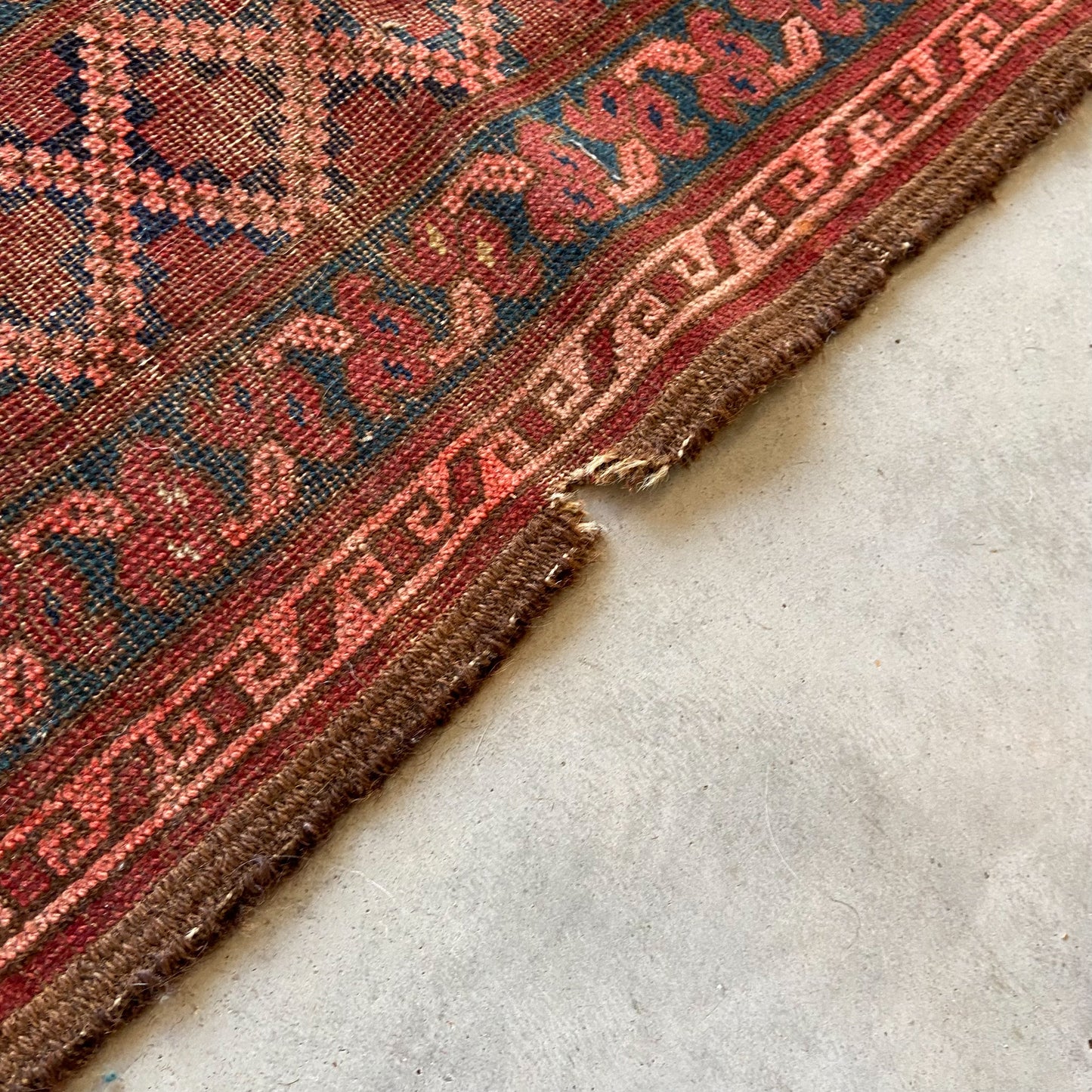 Antique Ersari Area Rug #R1077 - 7' x 10'3"