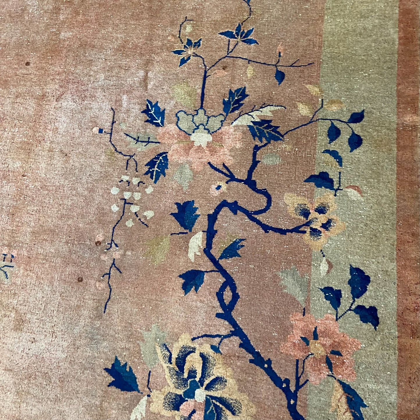 Antique Chinese Deco Area Rug #R1087 - 8' x 9'6"