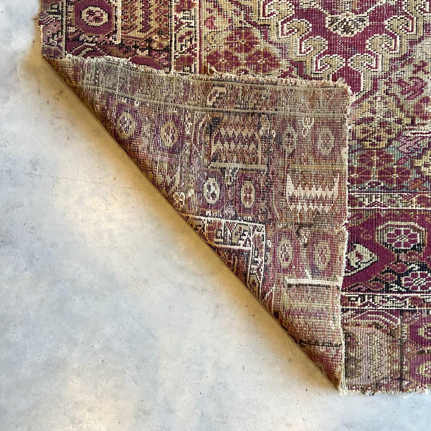 Antique Turkish Accent Rug #R1091 - 3'8" x 7'7"
