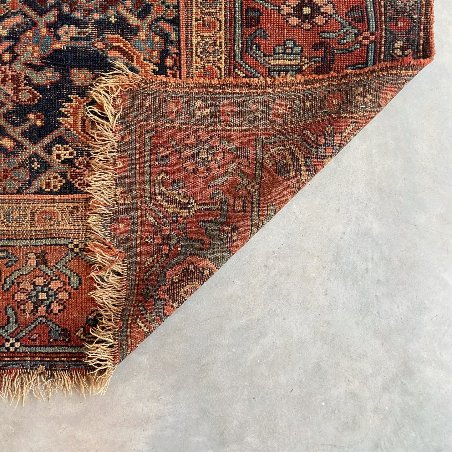 Antique Bidjar Accent Rug #R1092 - 4'4" x 6'1"