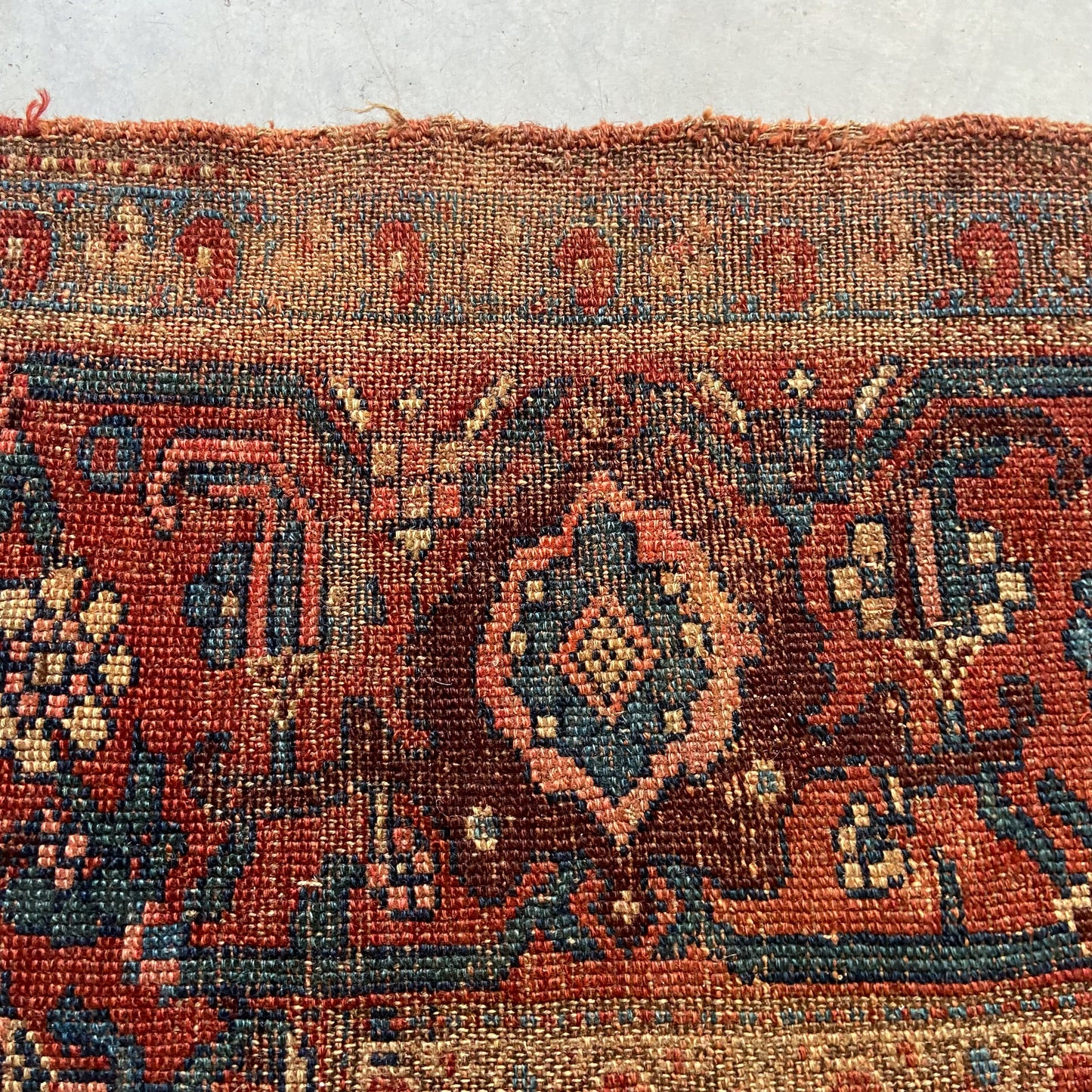 Antique Bidjar Accent Rug #R1092 - 4'4" x 6'1"