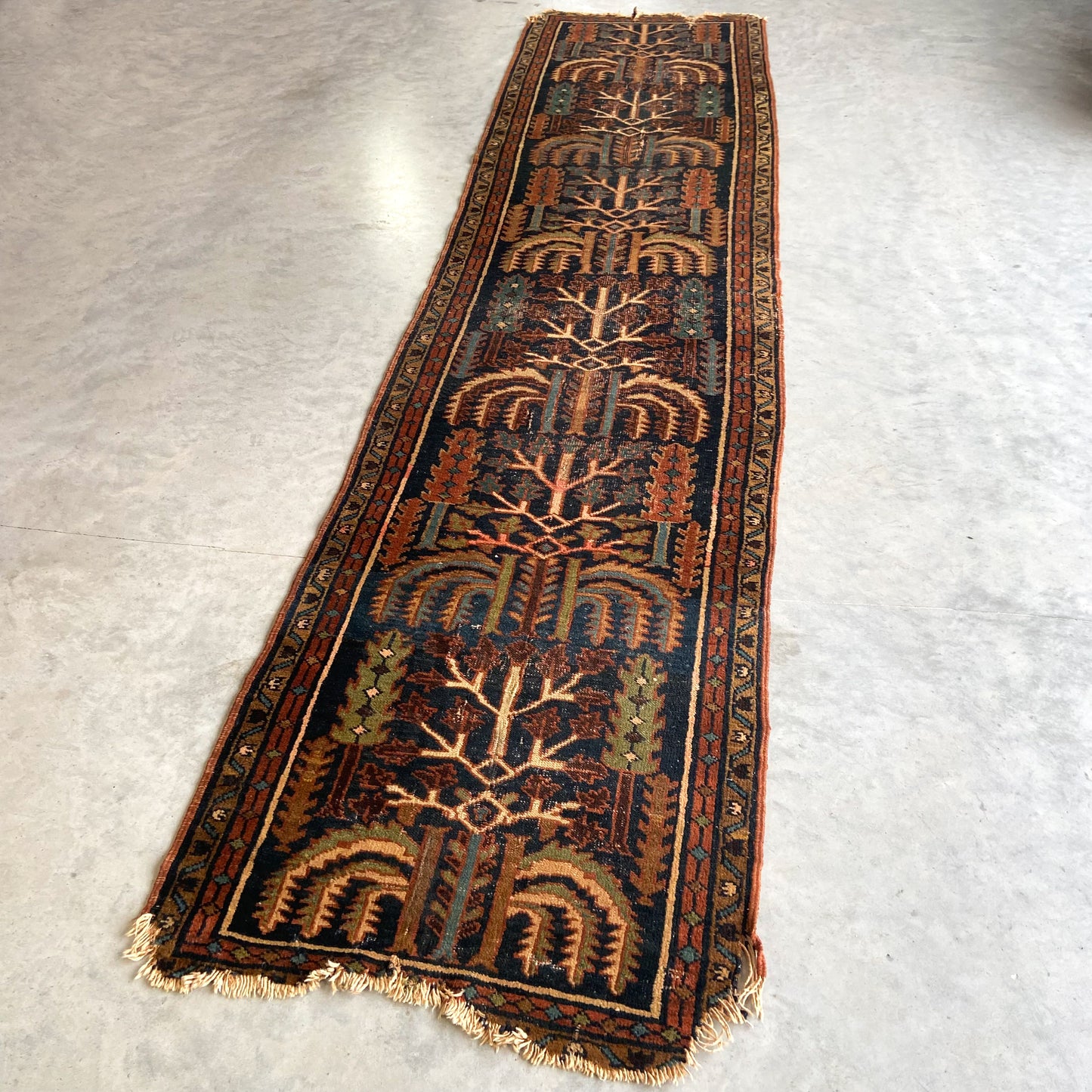 Antique Heriz Runner #R1094 - 2'3" x 9'4"