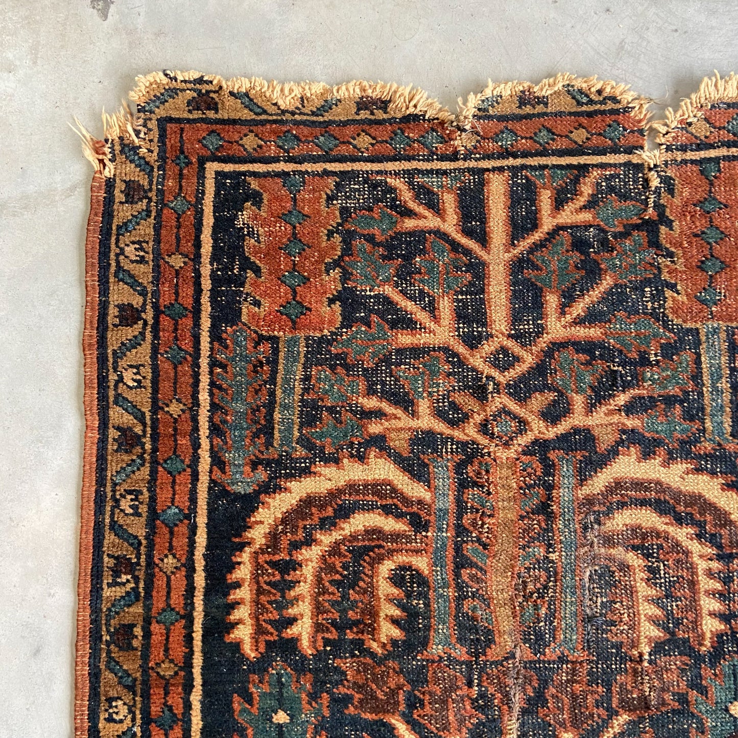 Antique Heriz Runner #R1094 - 2'3" x 9'4"